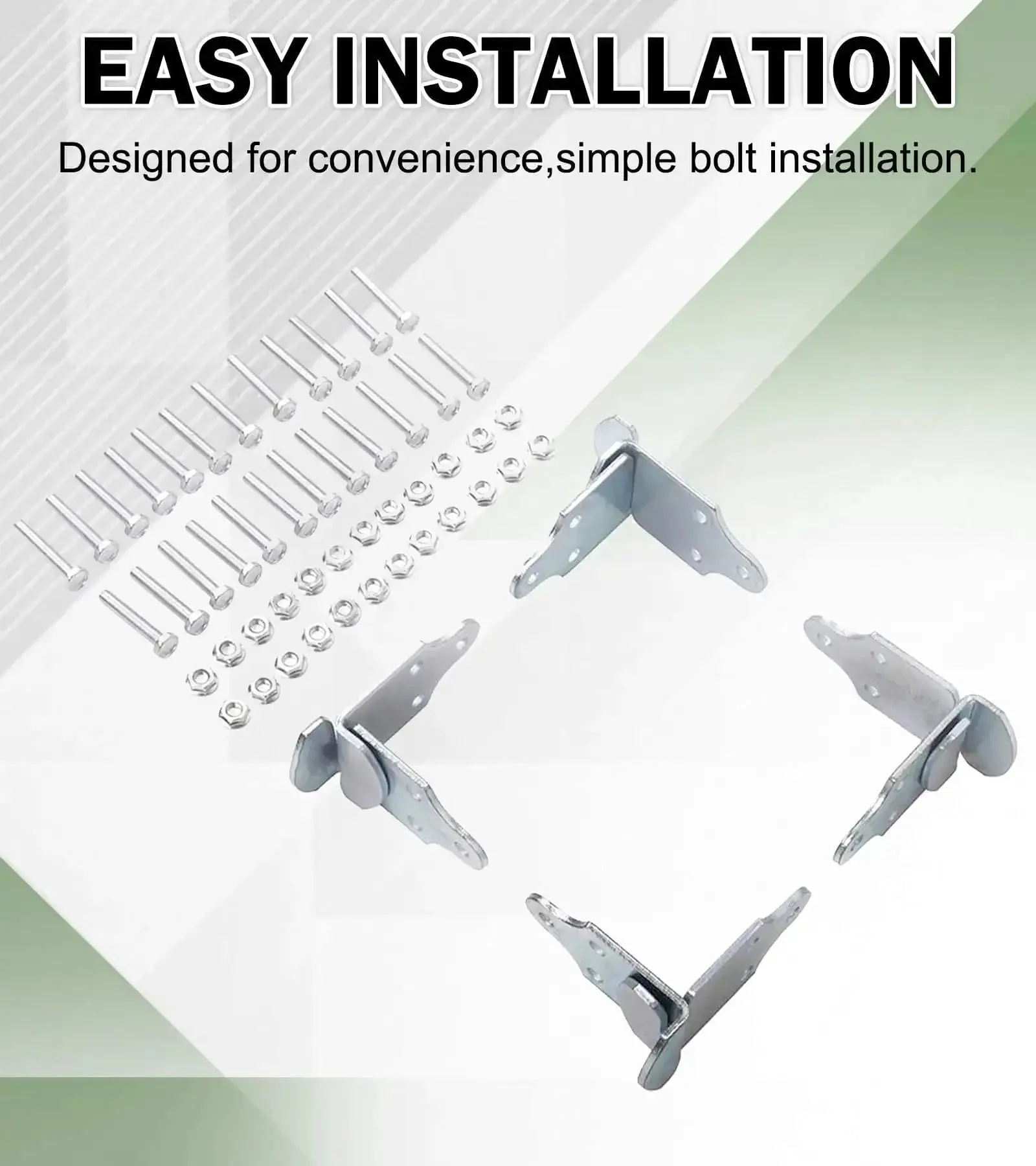 Four Sets Trailer Wood Side Brackets Latches With Screws For Secure Stake Panels Gates And Corners Heavy Duty Kit For Wood Sides On Trailers And Rigs Ideal For Secure Cargo And Rough Road Reliability - Image 5