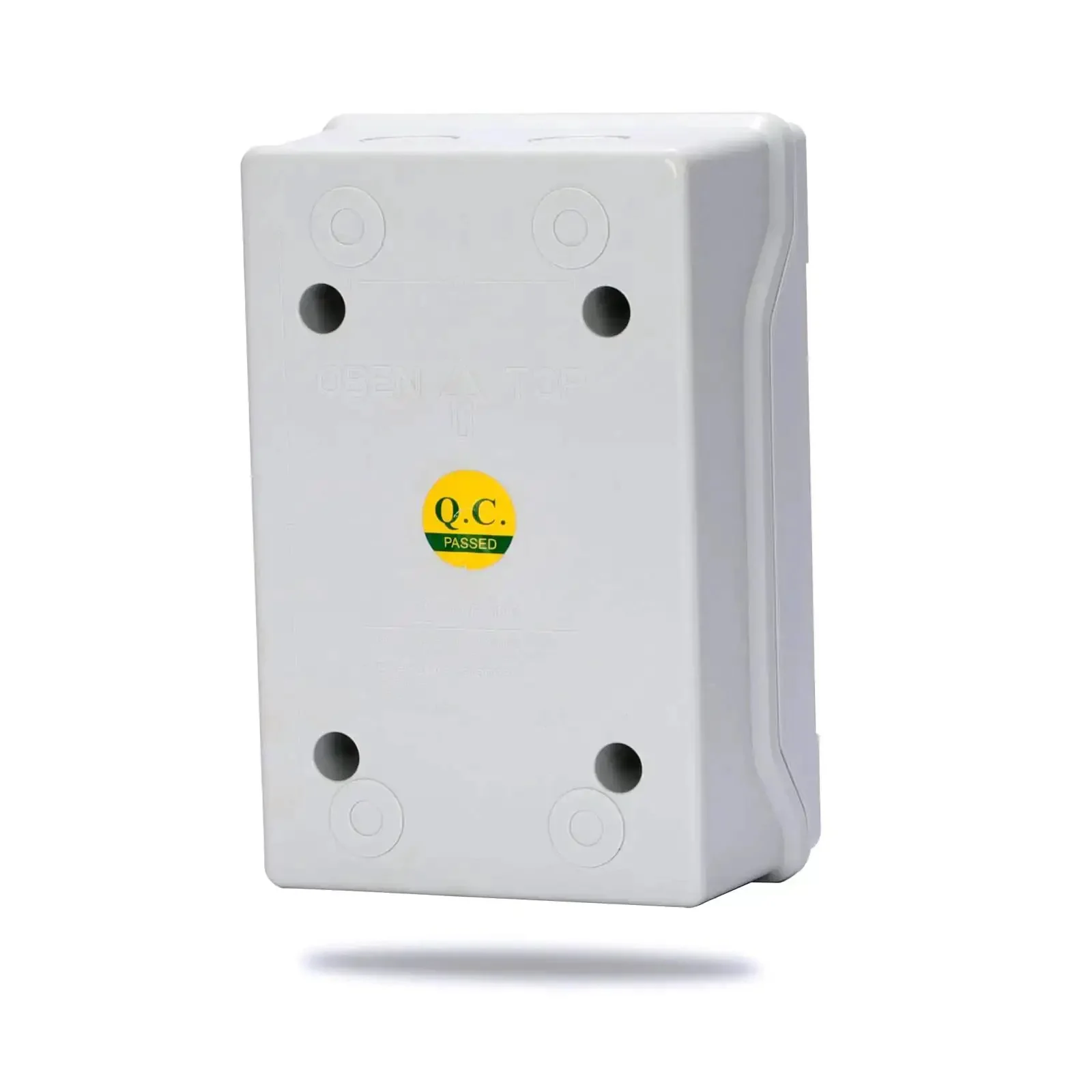 Four Way Power Distribution Box With Bus Bars And Din Rail For MCB Waterproof IP66 Enclosure Built To Last For Indoor And Outdoor Use With Padlock Available Rugged PC ABS Case - Image 2