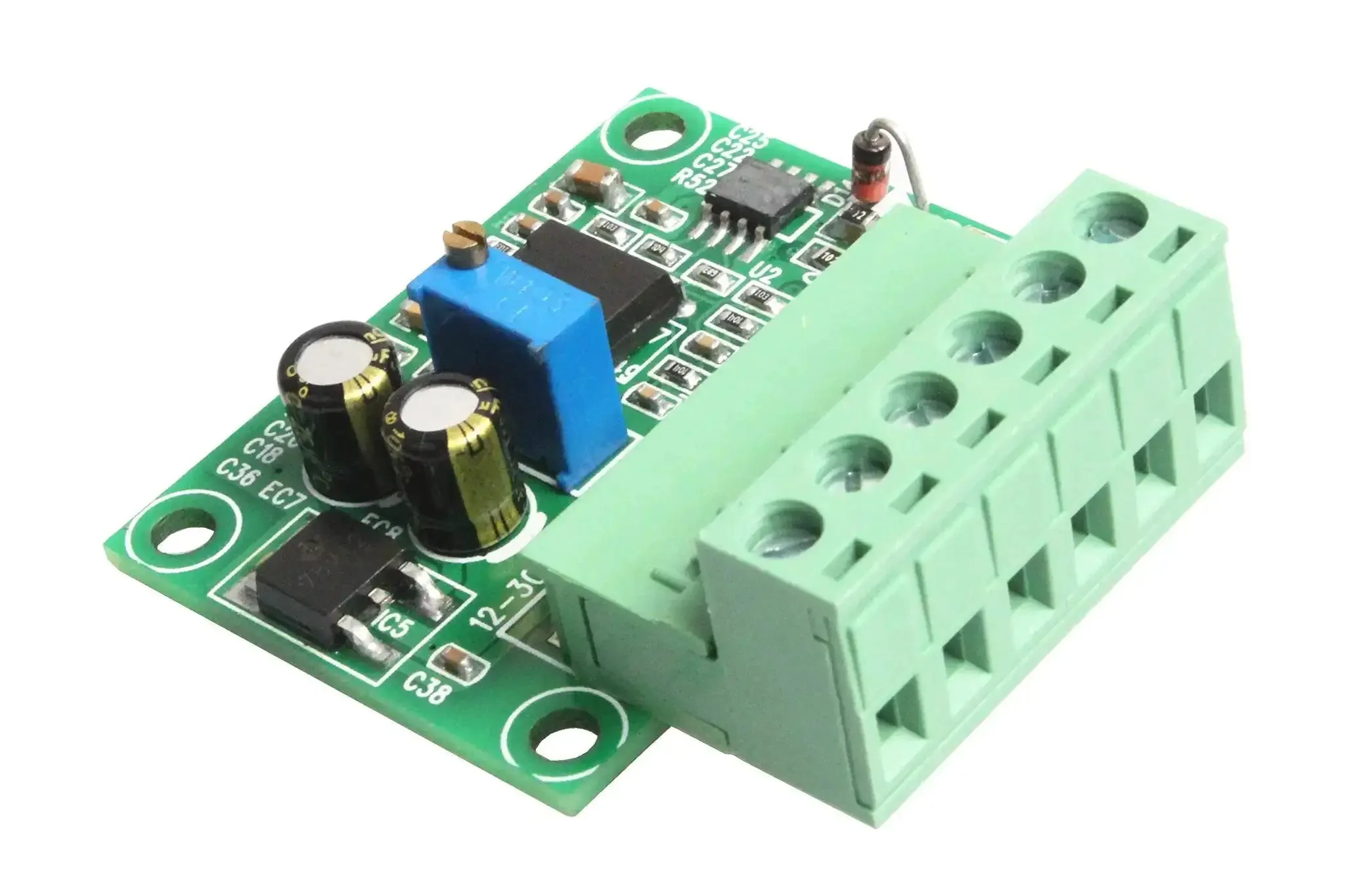 Frequency To Voltage Converter Module For PLCs And Inverters With 0 Hz To 10 kHz Range, DIY Friendly Analog Output Of 0 To 10 V Or 0 To 5 V, Supports 5V 12V 24V Input, Digital To Analog Conversion For Motion Control And Inverter Interface - Image 3