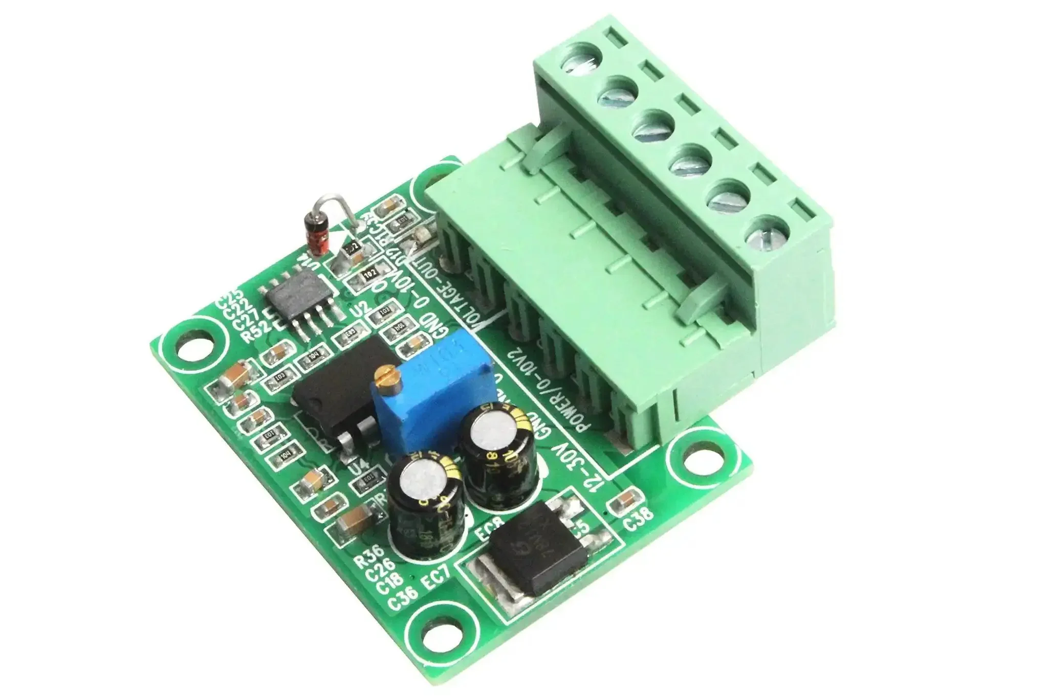 Frequency To Voltage Converter Module For PLCs And Inverters With 0 Hz To 10 kHz Range, DIY Friendly Analog Output Of 0 To 10 V Or 0 To 5 V, Supports 5V 12V 24V Input, Digital To Analog Conversion For Motion Control And Inverter Interface - Image 5