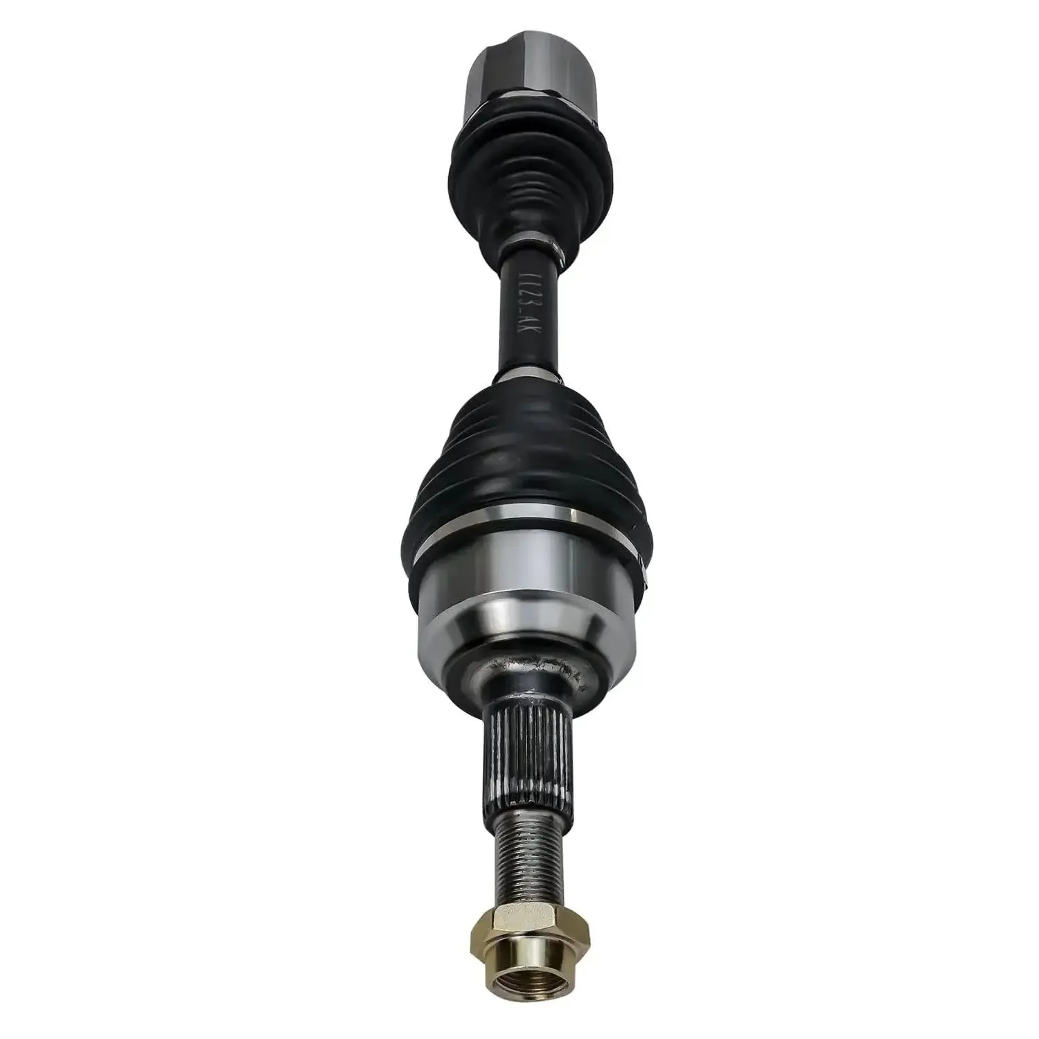 Front 2 Piece CV Axle Set For 2010 To 2017 Chevy Equinox And GMC Terrain 2 4 L Pair Replacement Axle Shafts Assembly Heavy Duty Front Axle Kit For 2 4 L Models Easy Install High Quality - Image 2