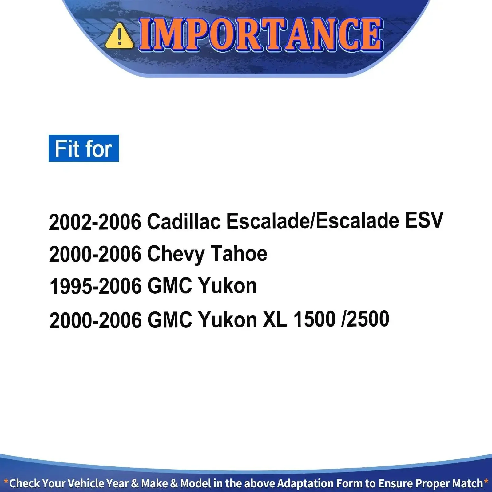 Front 4WD CV Axle Set For Chevy Silverado 1500 Tahoe Suburban K1500 1988-2007 And GMC Sierra 1500 Yukon XL 1500 Cadillac Escalade ESV EXT 99-2005 Premium High Quality Replacement - Image 2