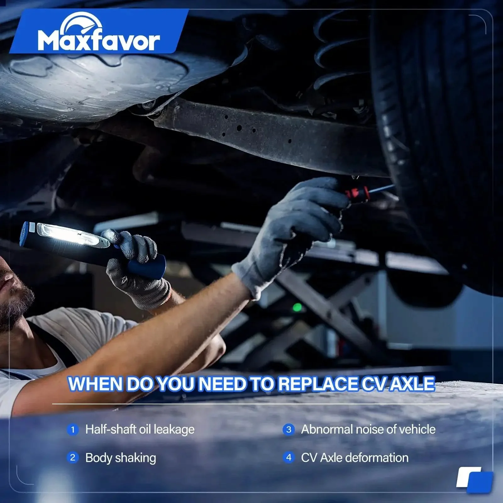 Front CV Axle Shaft Assembly For Toyota Avalon 1997 To 2004 Camry 1997 To 2001 Sienna 1998 To 2003 Solara 1999 To 2003 And Lexus ES300 1997 To 2003 3 0L V6 FWD Front Driver And Passenger Side OE Numbers NCV69545 NCV69544 - Image 2
