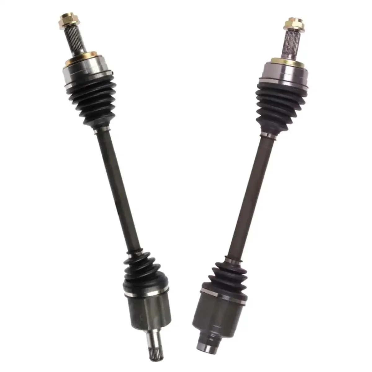 Front CV Axle Shafts Left And Right Replacement For 2007 2010 Honda Odyssey And 2006 2014 Honda Ridgeline Two Piece Beefed Up Durable Axles For Smooth Torque Transfer And Long Lasting Performance