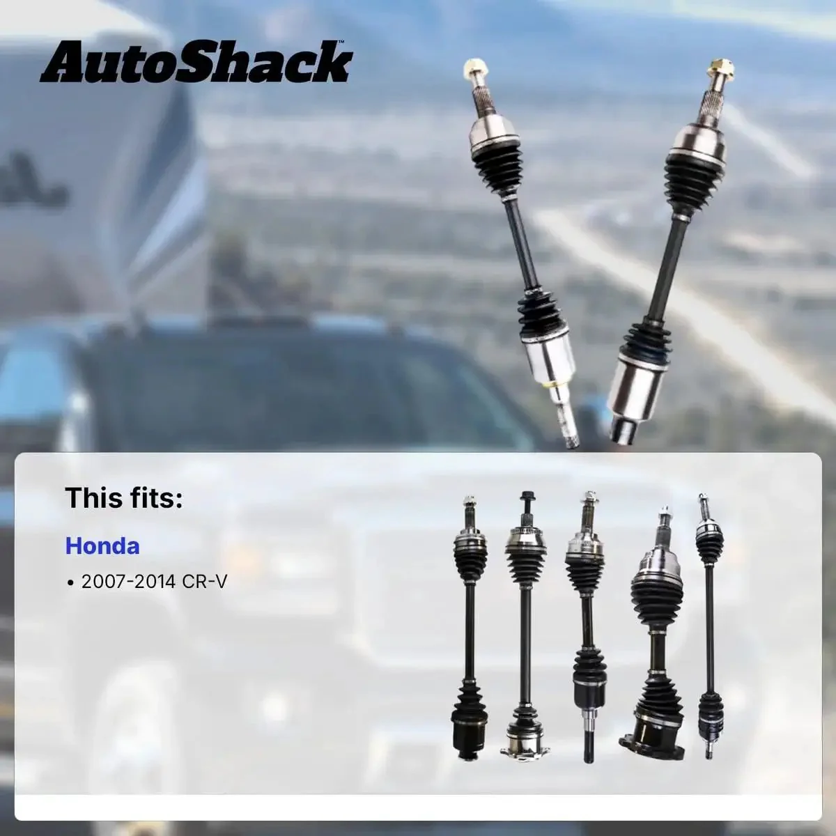 Front CV Axle Shafts Left And Right Replacement Kit For 2007 2014 Honda CR-V 2 Piece Set Beefed-Up Power Transfer Durable Corrosion Resistant Precision Fit OEM Quality Smooth Torque Delivery Long Lasting Performance - Image 7