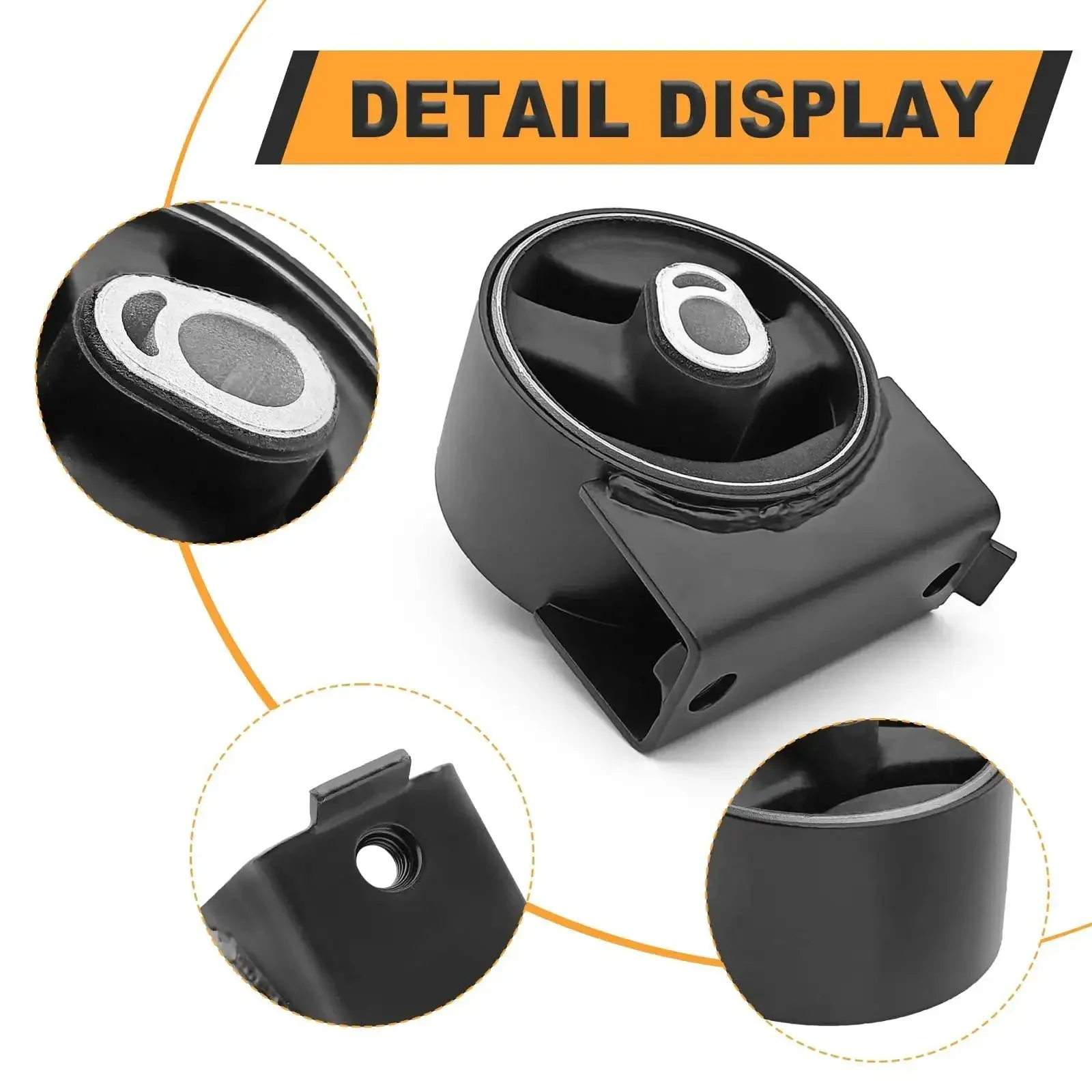 Front Engine Motor Mount For VW Routan 2011 2014 And Chrysler Town And Country 2011 2016 Grand Caravan 2011 2019 Ram Cargo Van 2012 2015 Replace OE 5273883AD A5665 EM-4050 For Smoother Ride With Strong Shock Absorption - Image 7