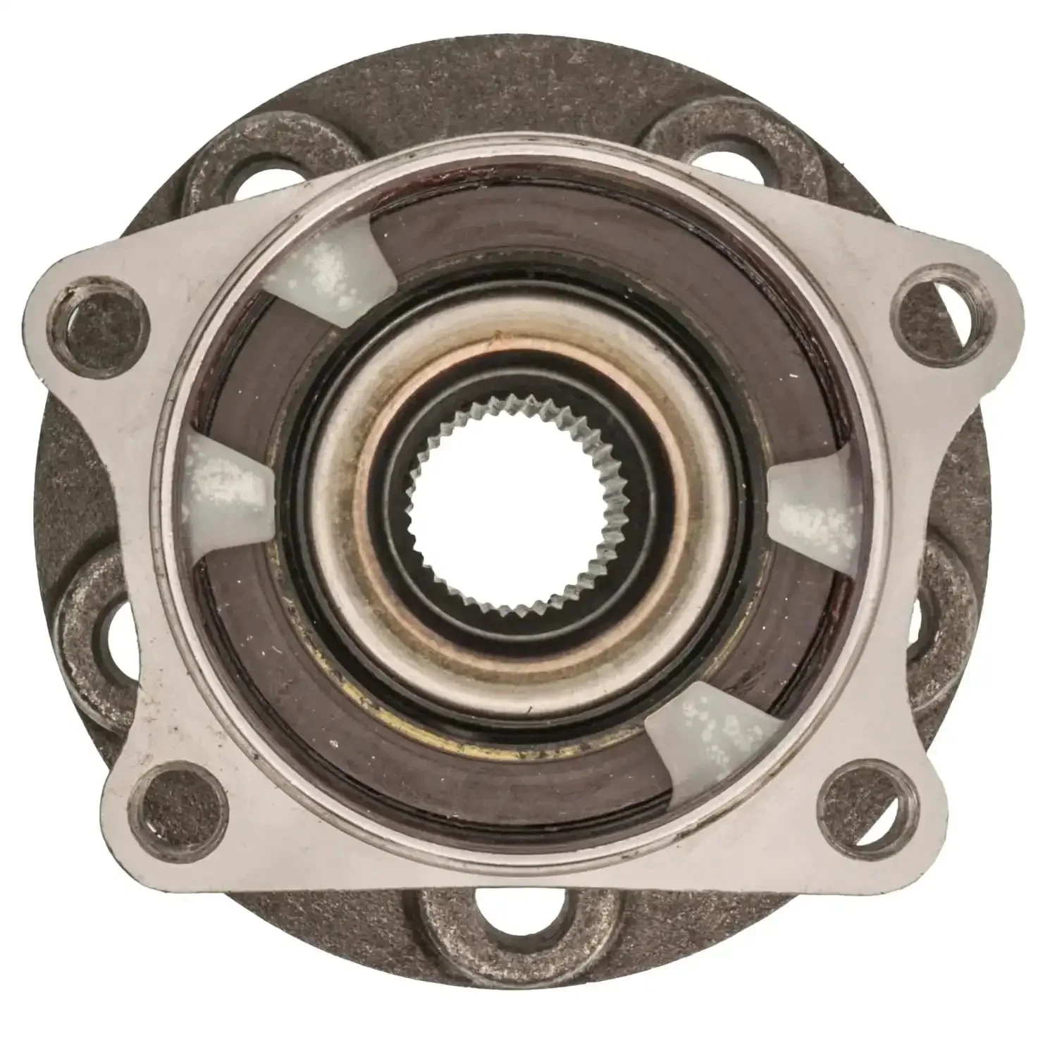 Front Hub Bearing Assembly For 2003 2014 Volvo XC90 5 Lug Without ABS Bolt On Direct Fit 36 Spline Ball Bearing Driver Or Passenger Side Pre Greased Pre Sealed - Image 4