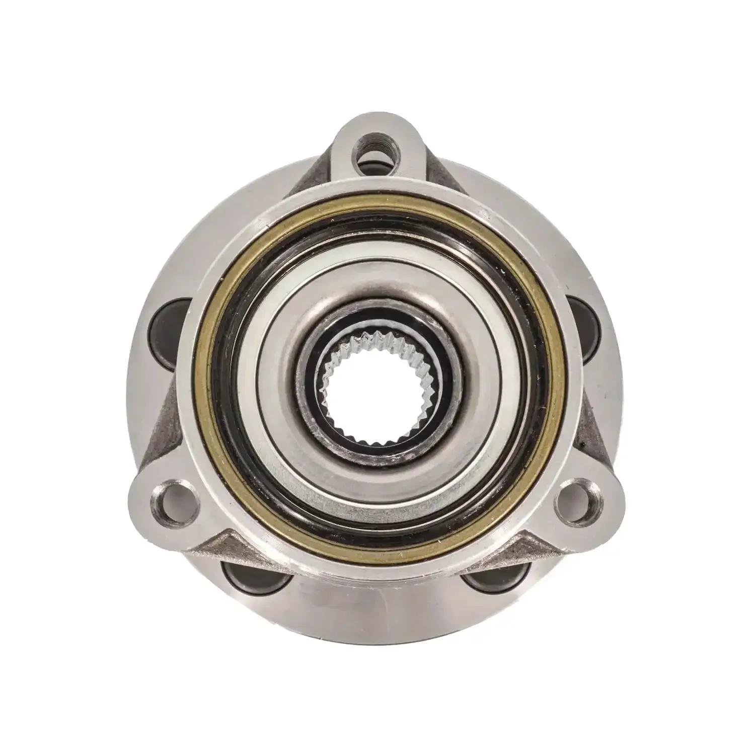 Front Hub Bearing Assembly For Jeep Wagoneer Cherokee Comanche Wrangler 1984 To 1989 5-Lug Without ABS 513107 Bolt-On Direct Fit 27-Spline Ball Bearing Driver Or Passenger Side 2.4L I4 - Image 4