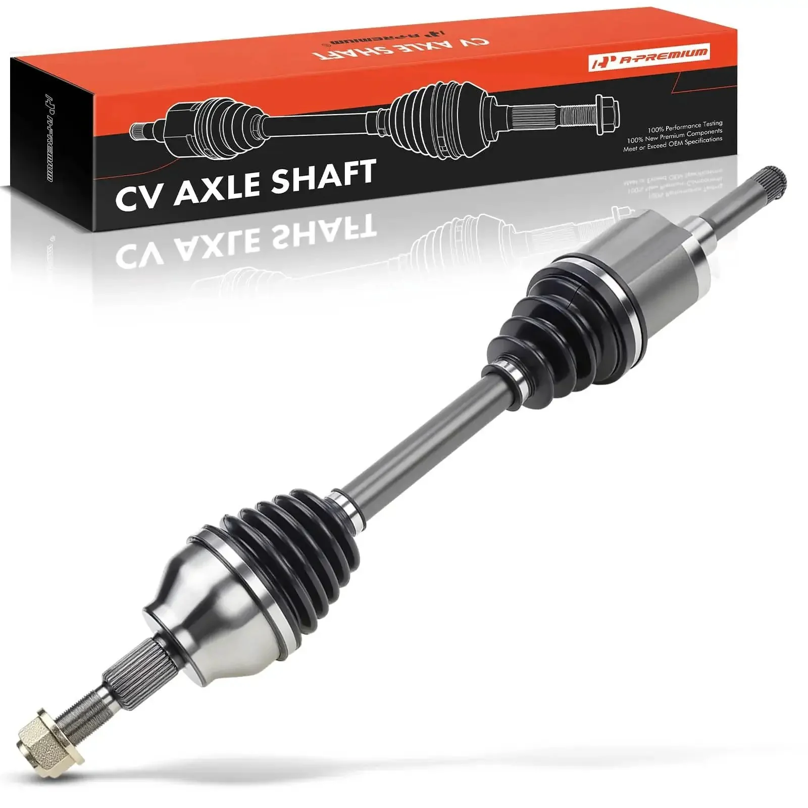 Front Left Driver Side CV Axle Shaft Assembly For Ford Escape 2013-2019 And Lincoln MKZ 2013 2.0L Turbo Axle Nut Included Ready To Install Replacement For Front Wheel Drive