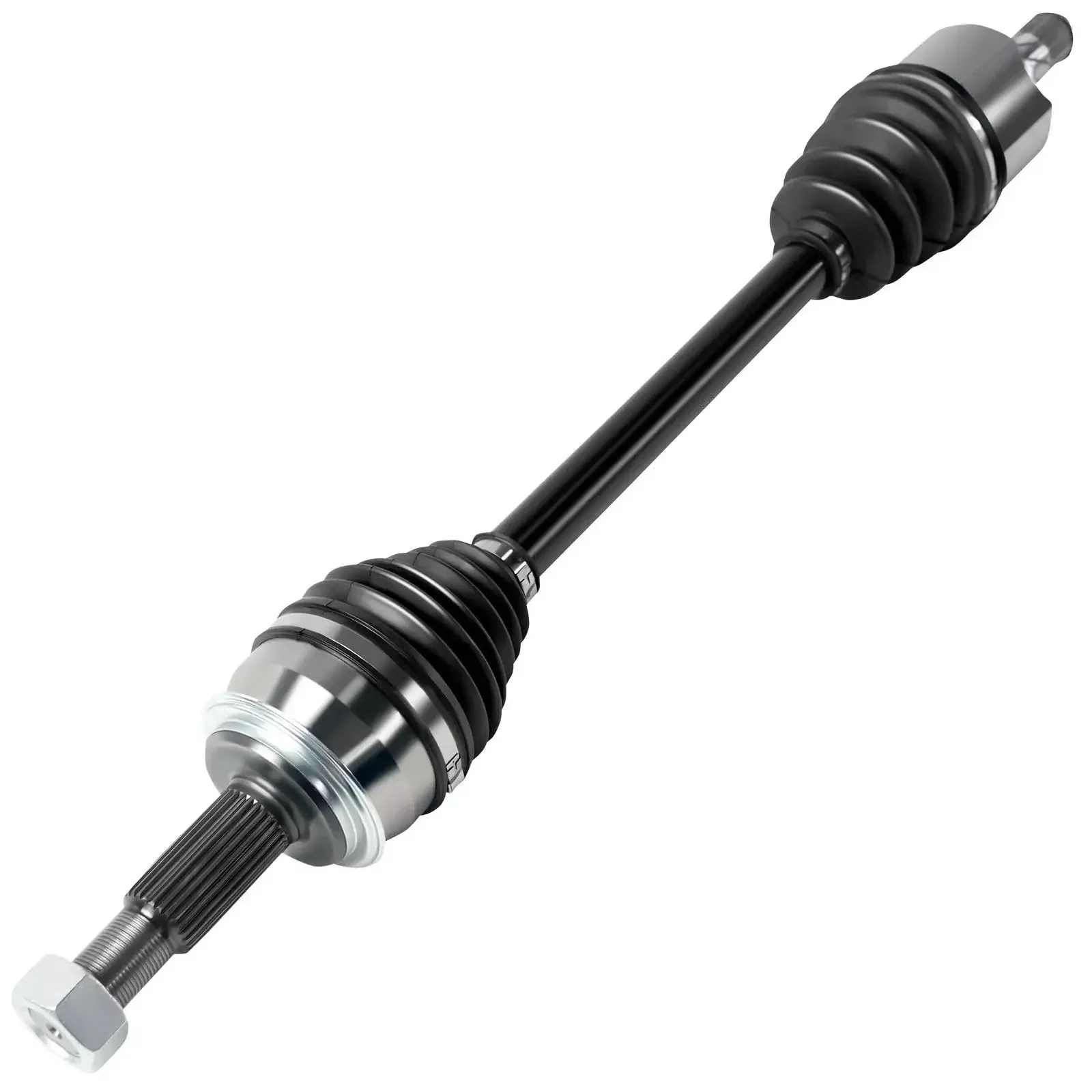 Front Left Driver Side CV Axle Shaft Assembly For Nissan Rogue 2.5L 2014 To 2019 Replacement Part With 27 Spline Inner And 29 Spline Outer 686mm Length NCV53051