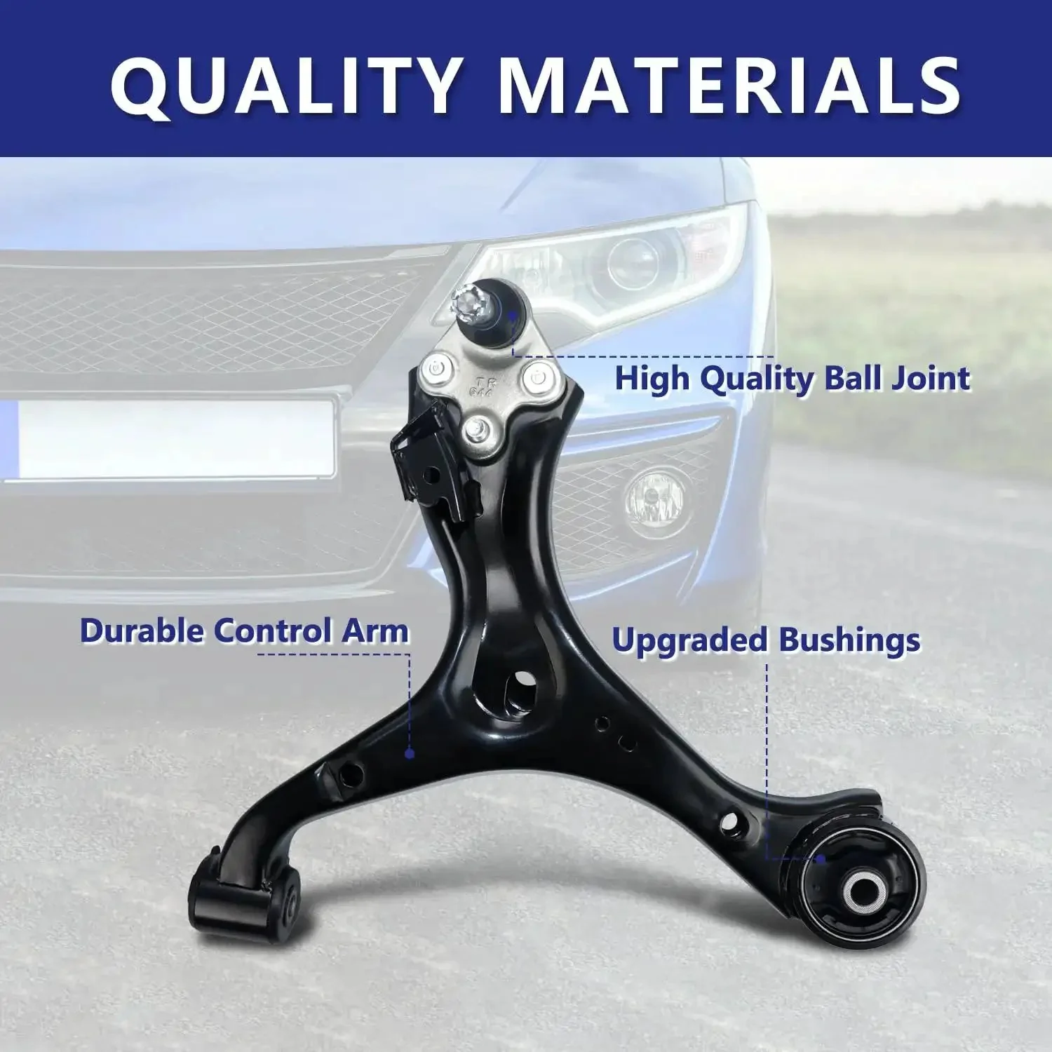 Front Lower Control Arm With Ball Joint And Sway Bar Links Suspension Kit Replacement For 2013 2015 Honda Civic 12 Piece DIY Upgrade That Delivers Easy Fit Strong Performance And Road Ready Handling - Image 3