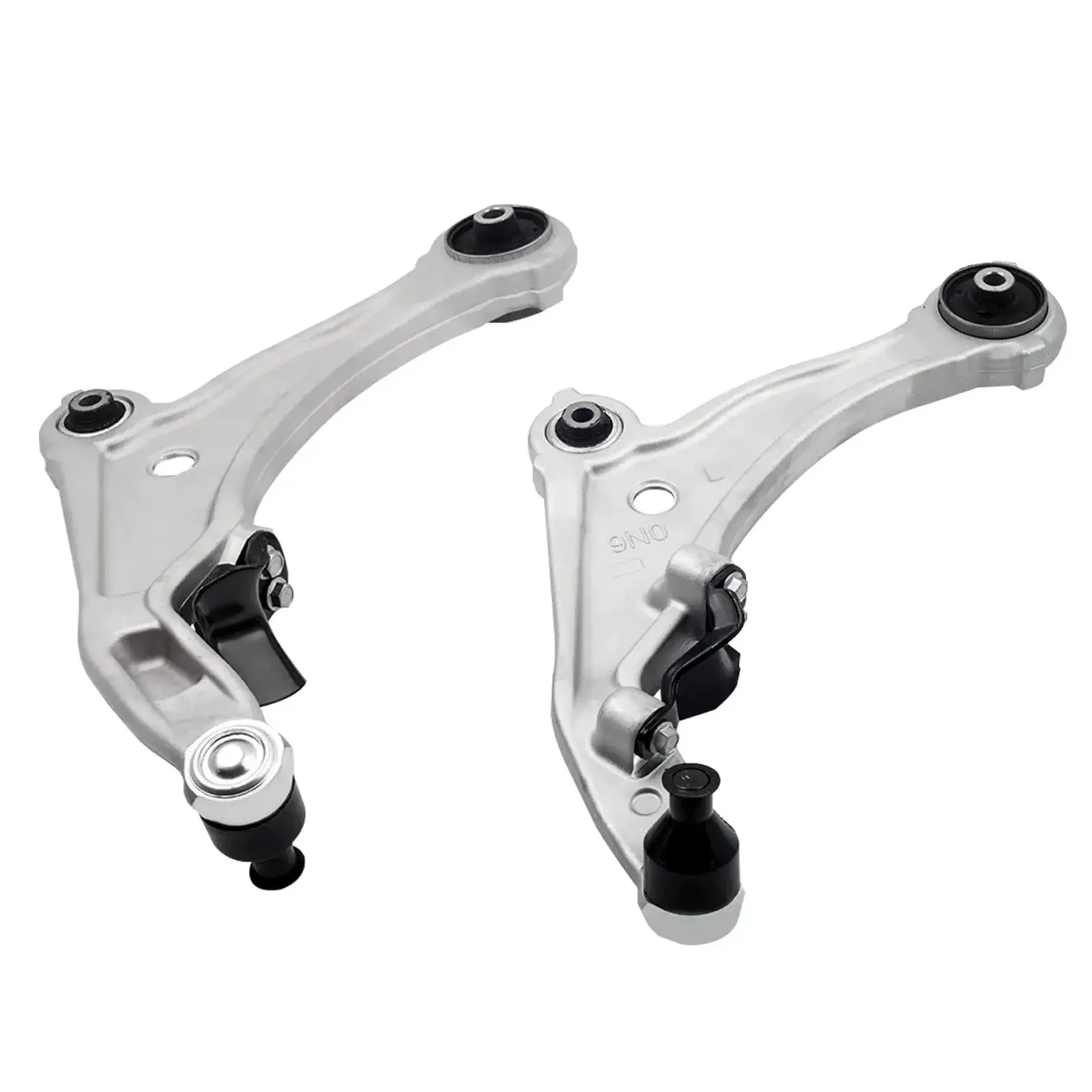 Front Lower Control Arms With Ball Joints For Nissan Maxima 2009 2014 Direct Replacement Front Suspension Kit Set Of 2 Premium Aluminum Preinstalled Bushings For Quieter Ride And Smoother Handling