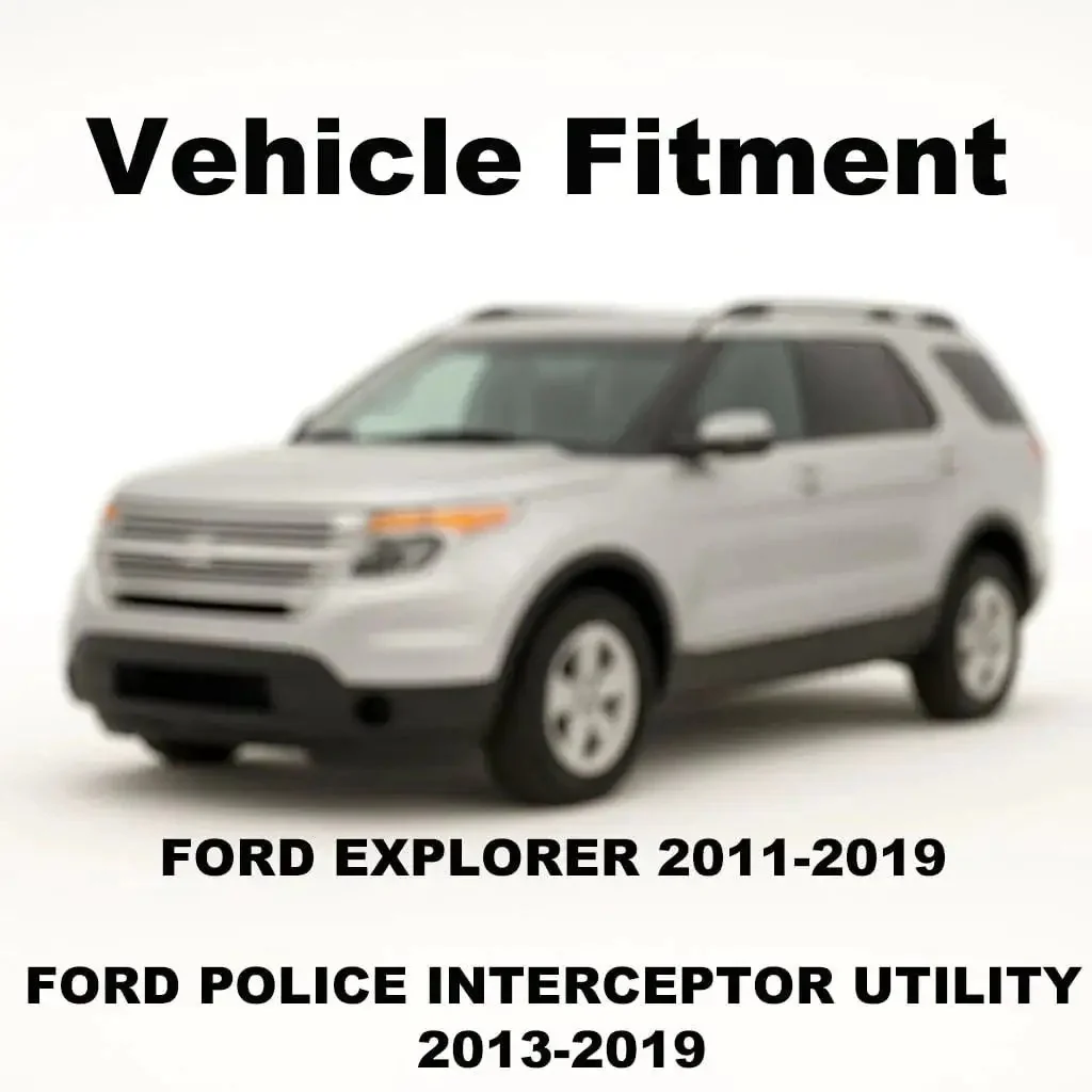 Front Lower Control Arms With Greasable Ball Joints For Ford Explorer 2011-2019 And Police Interceptor Utility 2013-2019 Driver And Passenger Side Kit Replaces K622215 K622216 - Image 9