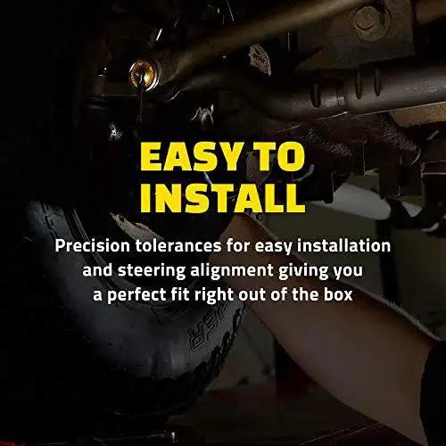 Front Outer Steering Tie Rod End For Trucks Greasable Joint Heavy Duty Ball Joint Fit Tested Ball OE Specification Match Truck Suspension Component Easy Install And Reliable Front Suspension Upgrade Built Tough For Rugged Road Adventures - Image 2