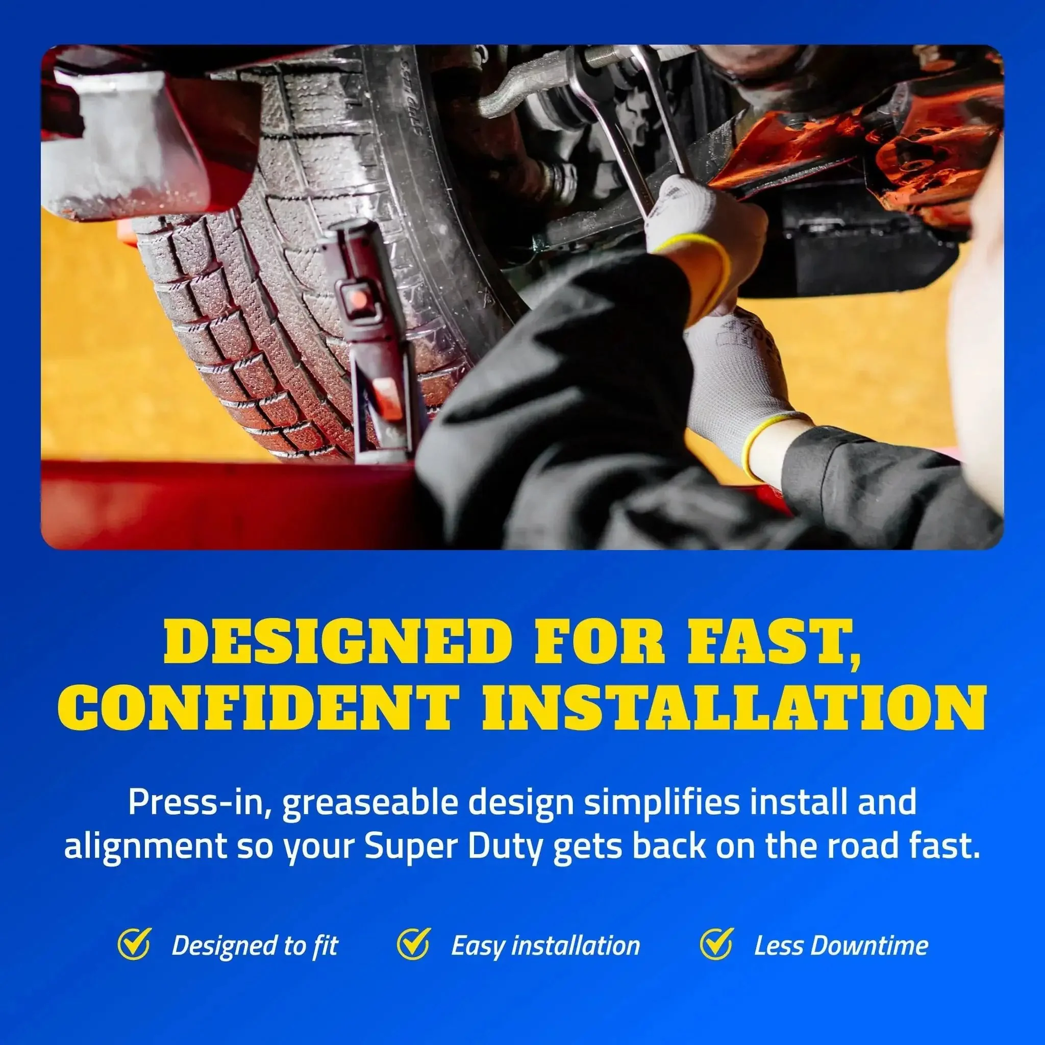 Front Outer Steering Tie Rod End For Trucks Greasable Joint Heavy Duty Ball Joint Fit Tested Ball OE Specification Match Truck Suspension Component Easy Install And Reliable Front Suspension Upgrade Built Tough For Rugged Road Adventures - Image 7
