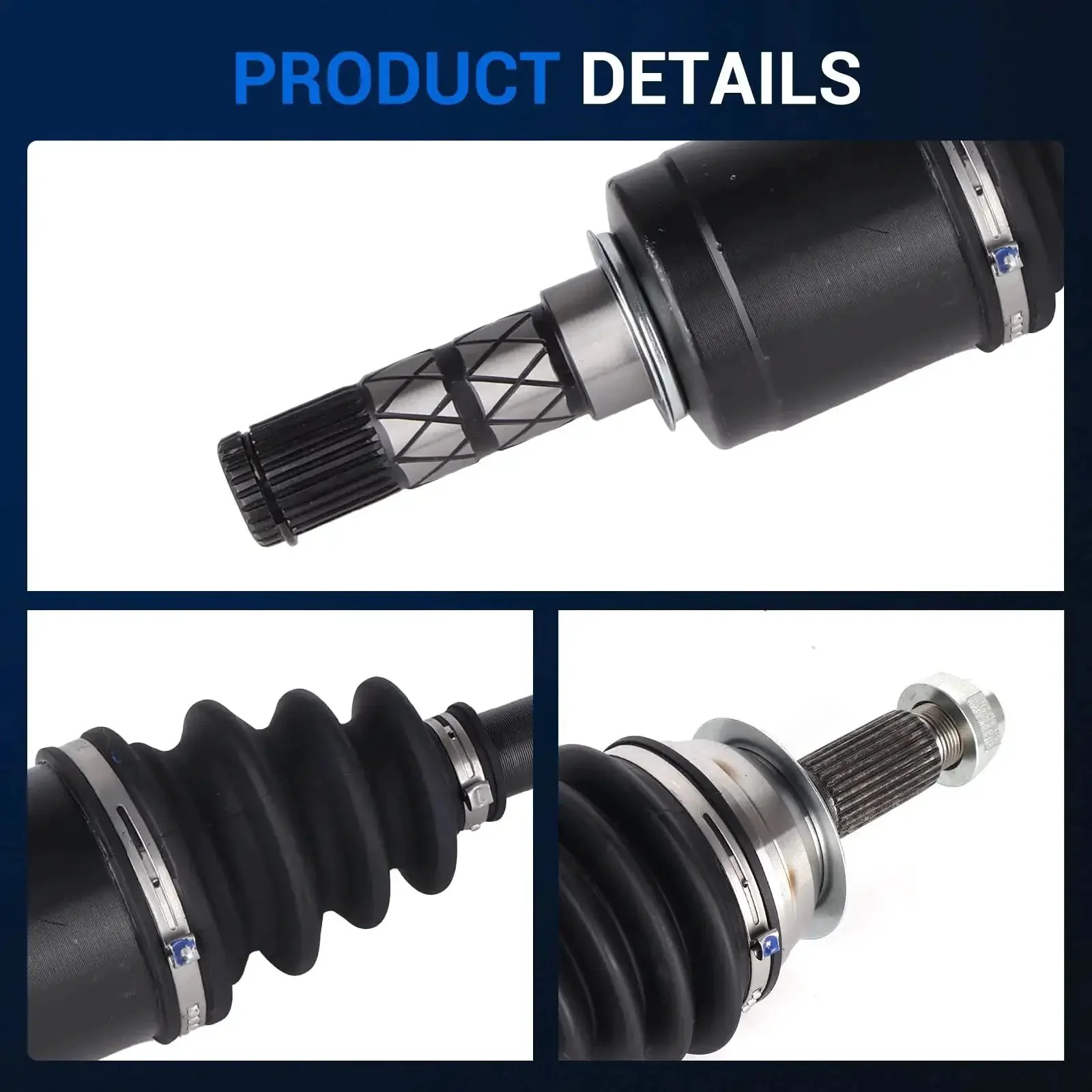 Front Pair CV Axle Shaft Assembly For Subaru Forester 2014 Early Build Before January 11 2014 Legacy 2010 2014 Outback 2010 2014 Driver And Passenger Side OE Quality Replacement - Image 3