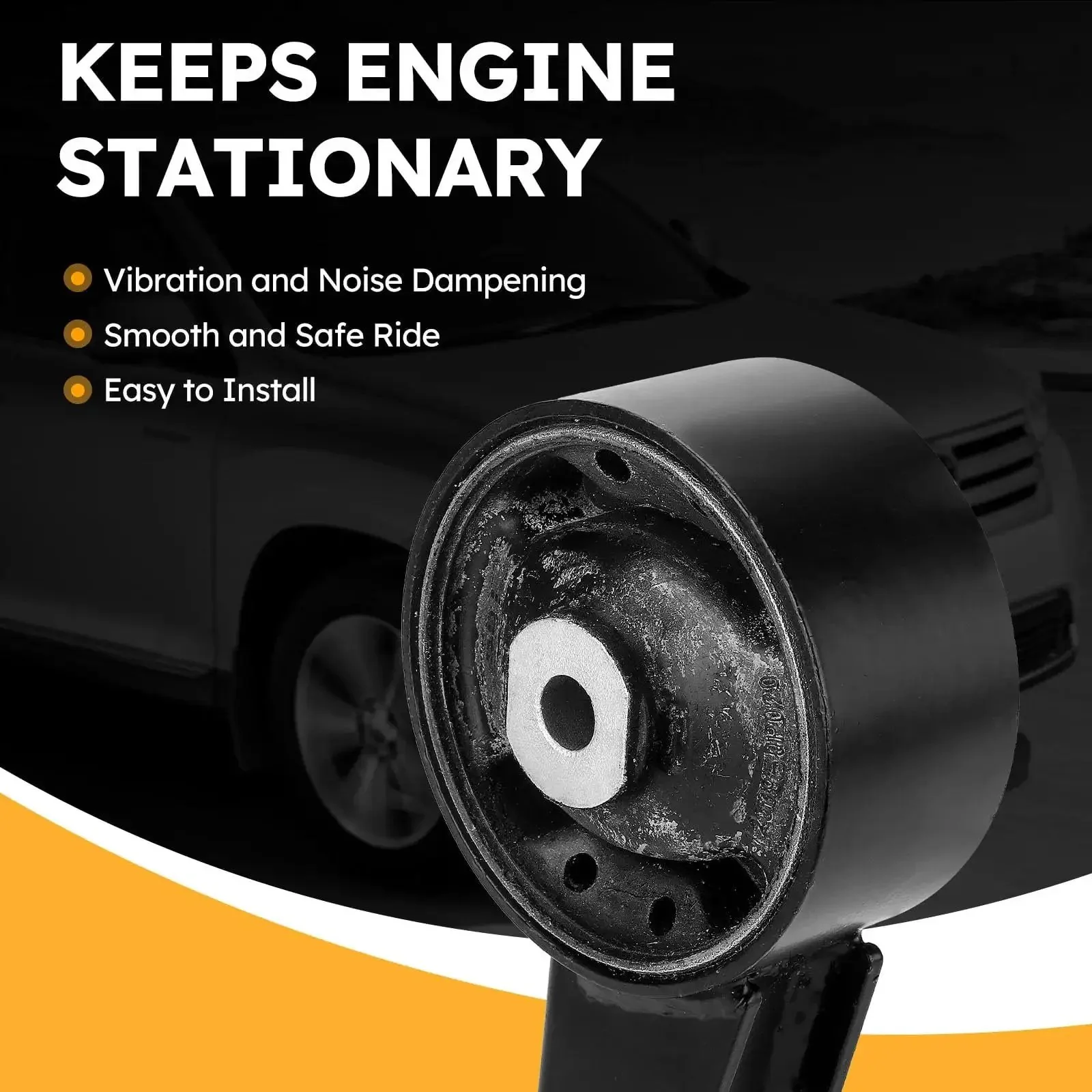 Front Torque Strut Mount For 2007 To 2015 Lexus RX 350 Toyota Camry Highlander Avalon 3 5L V6 Front Engine Motor Transmission Mount Replacement EM9538 Direct Fit - Image 4