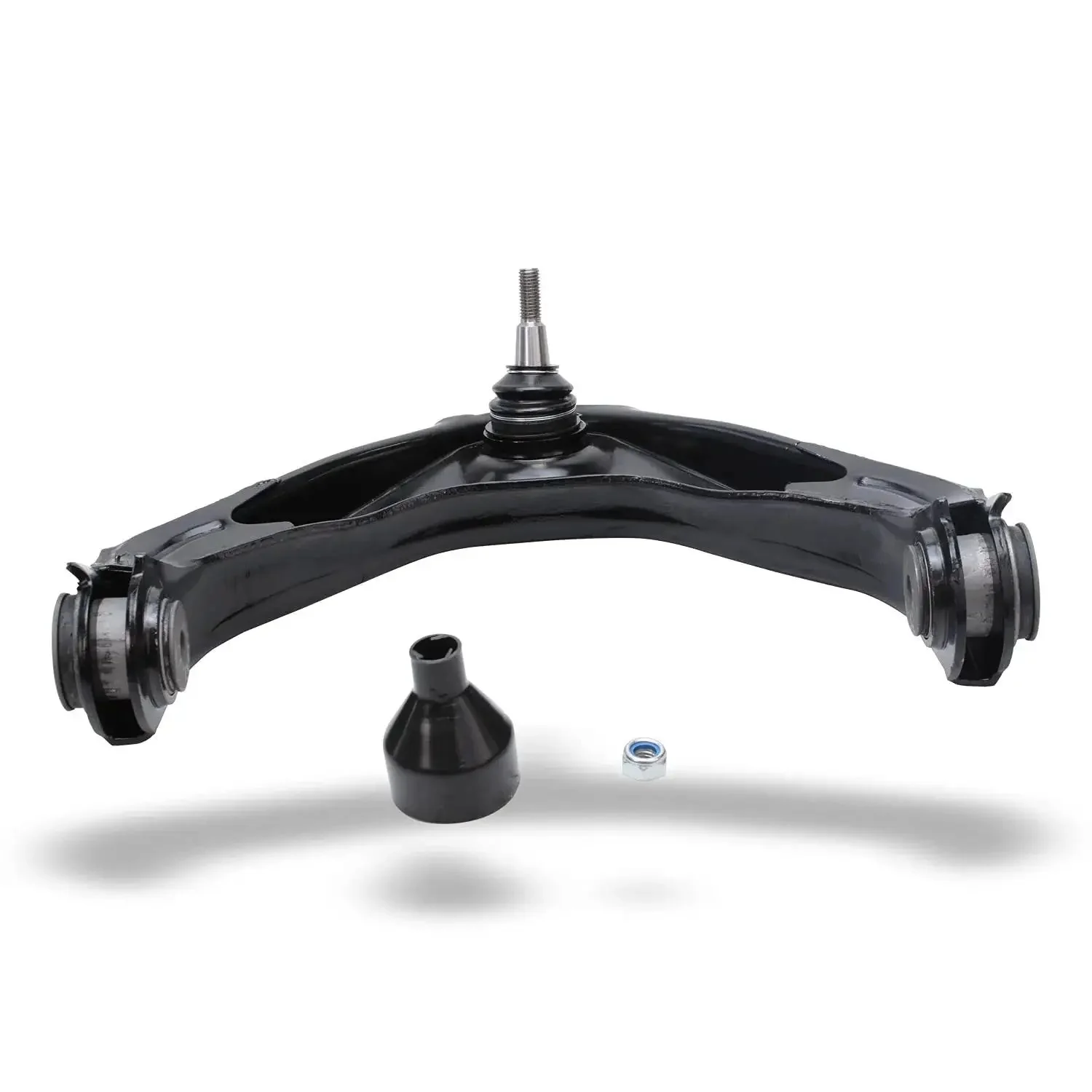 Front Upper Control Arm Set With Ball Joints For Silverado Sierra 2500 3500 HD, Two Arm Replacement Pair, Beefed-Up Heavy Duty Steering Suspension Upgrade, Compatible With Chevy Suburban GMC Yukon XL 2500 - Image 2