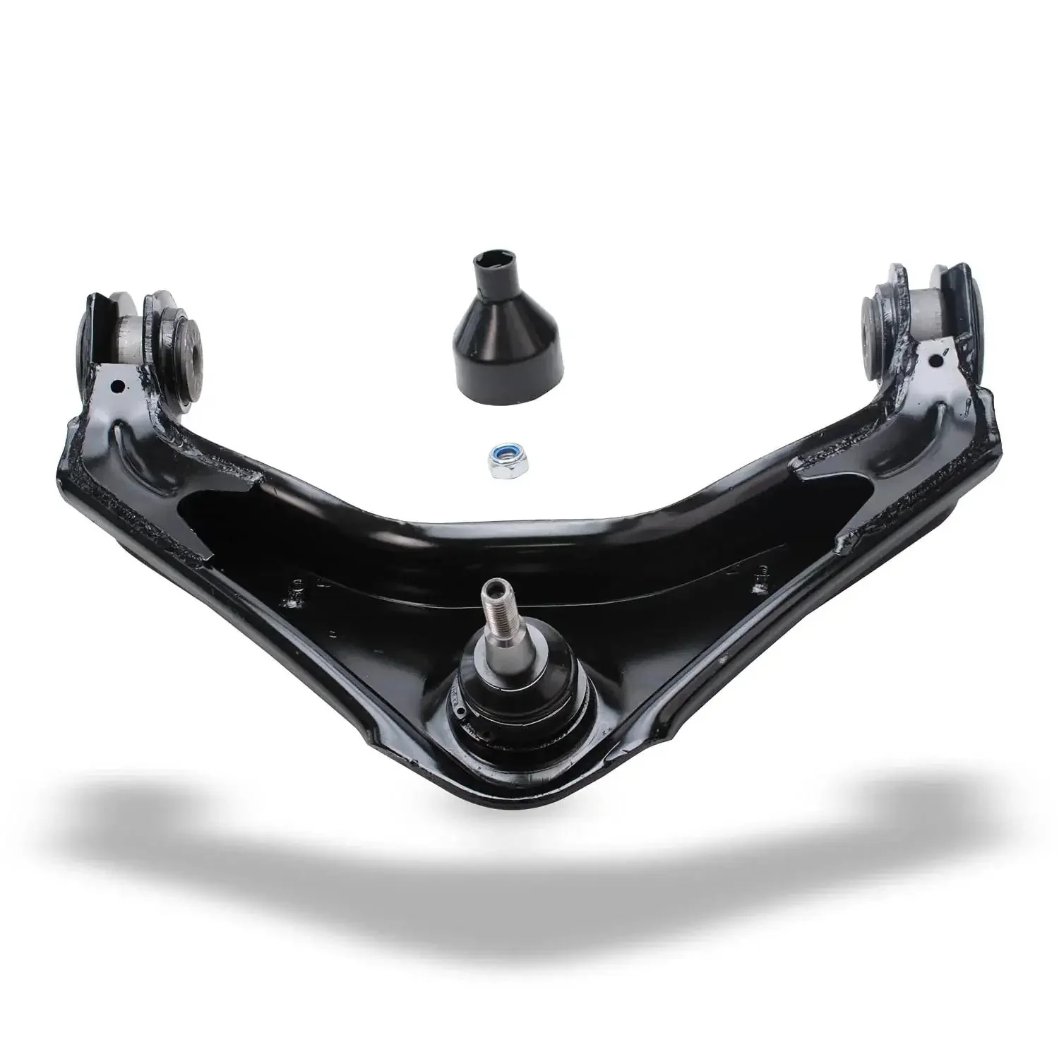 Front Upper Control Arm Set With Ball Joints For Silverado Sierra 2500 3500 HD, Two Arm Replacement Pair, Beefed-Up Heavy Duty Steering Suspension Upgrade, Compatible With Chevy Suburban GMC Yukon XL 2500 - Image 3