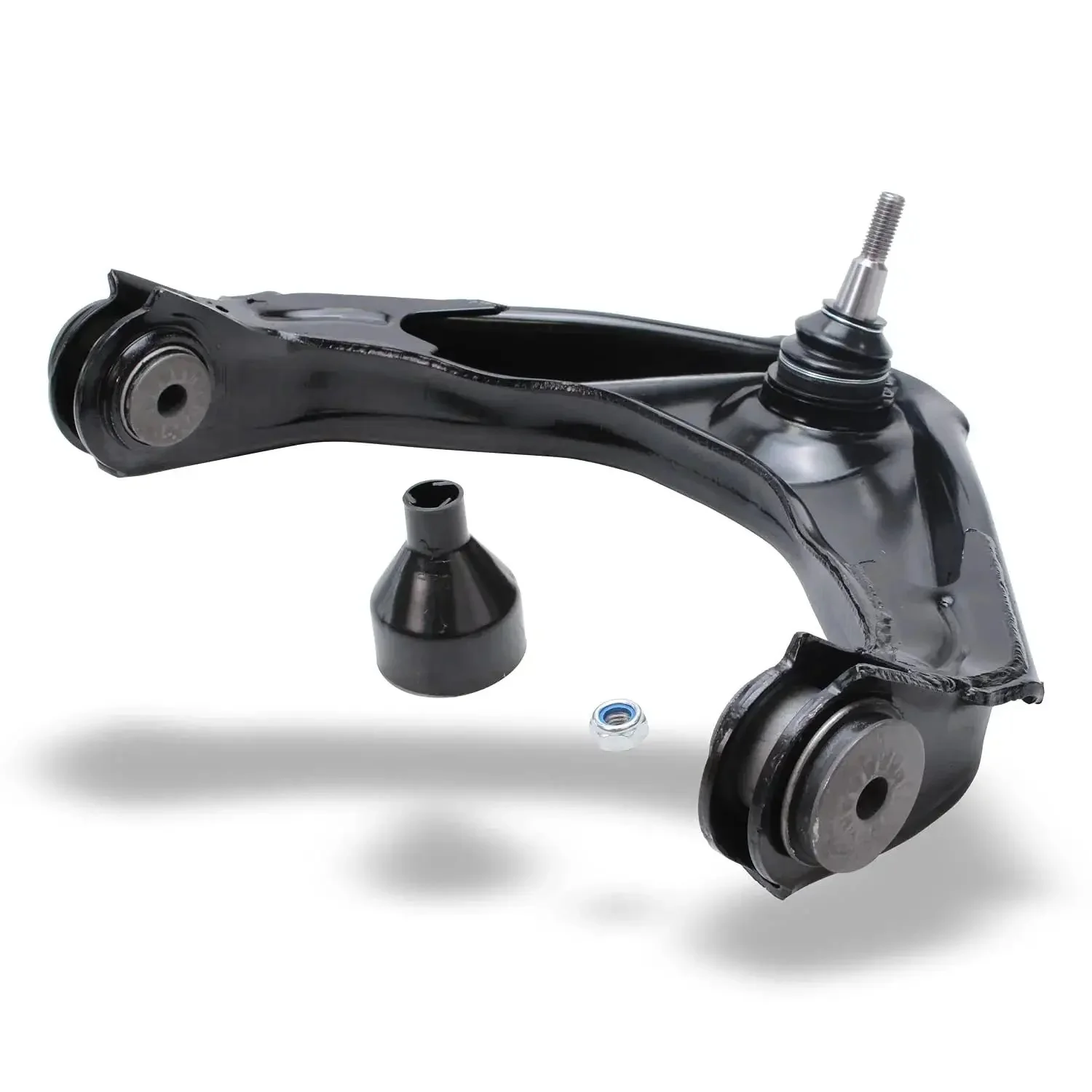 Front Upper Control Arm Set With Ball Joints For Silverado Sierra 2500 3500 HD, Two Arm Replacement Pair, Beefed-Up Heavy Duty Steering Suspension Upgrade, Compatible With Chevy Suburban GMC Yukon XL 2500 - Image 6