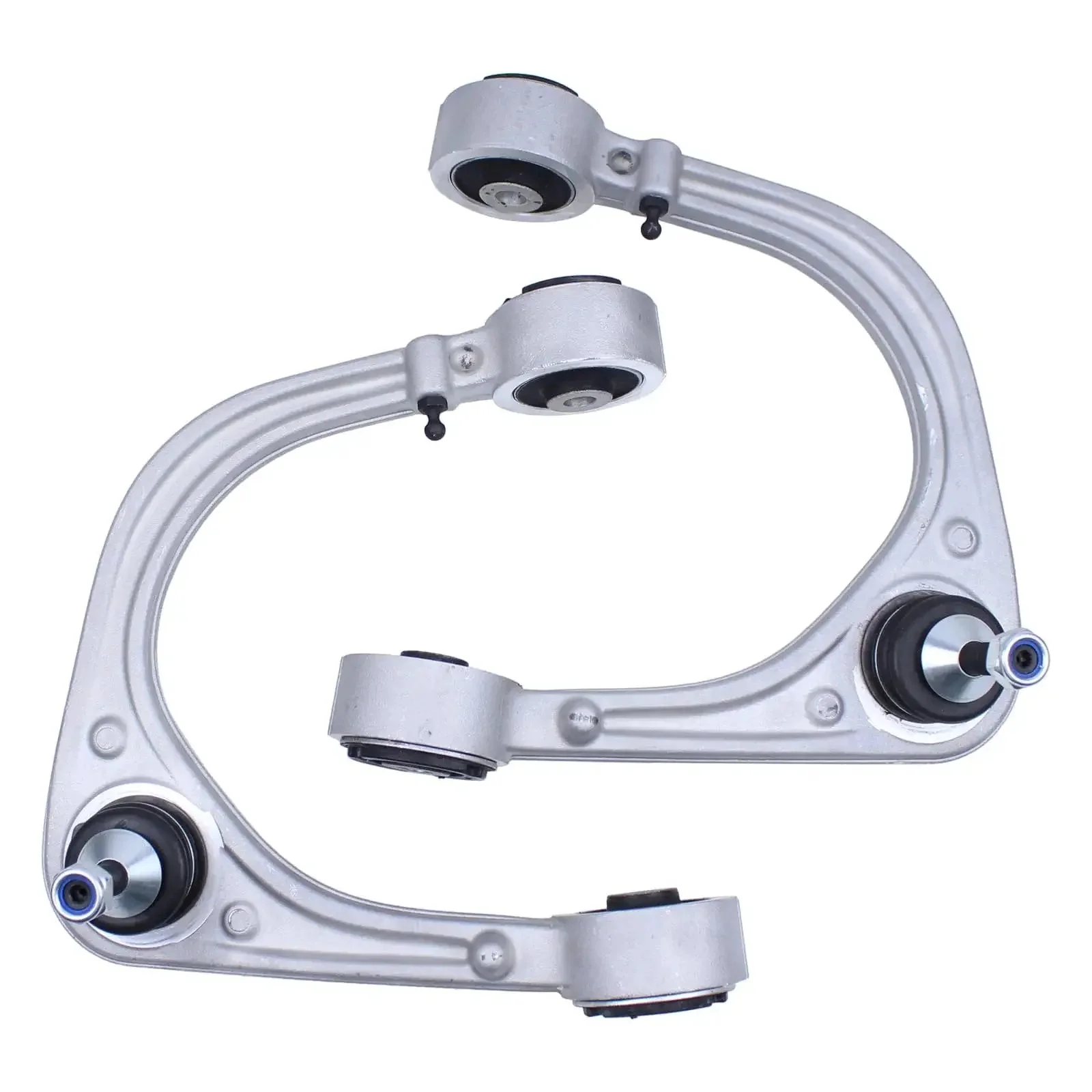 Front Upper Left And Right Control Arm With Ball Joint For Cadillac CTS RWD 2008 2015 Replacement Suspension Part Beefed Up Ride Quality Durable Silver Finish Easy Install Kit Included