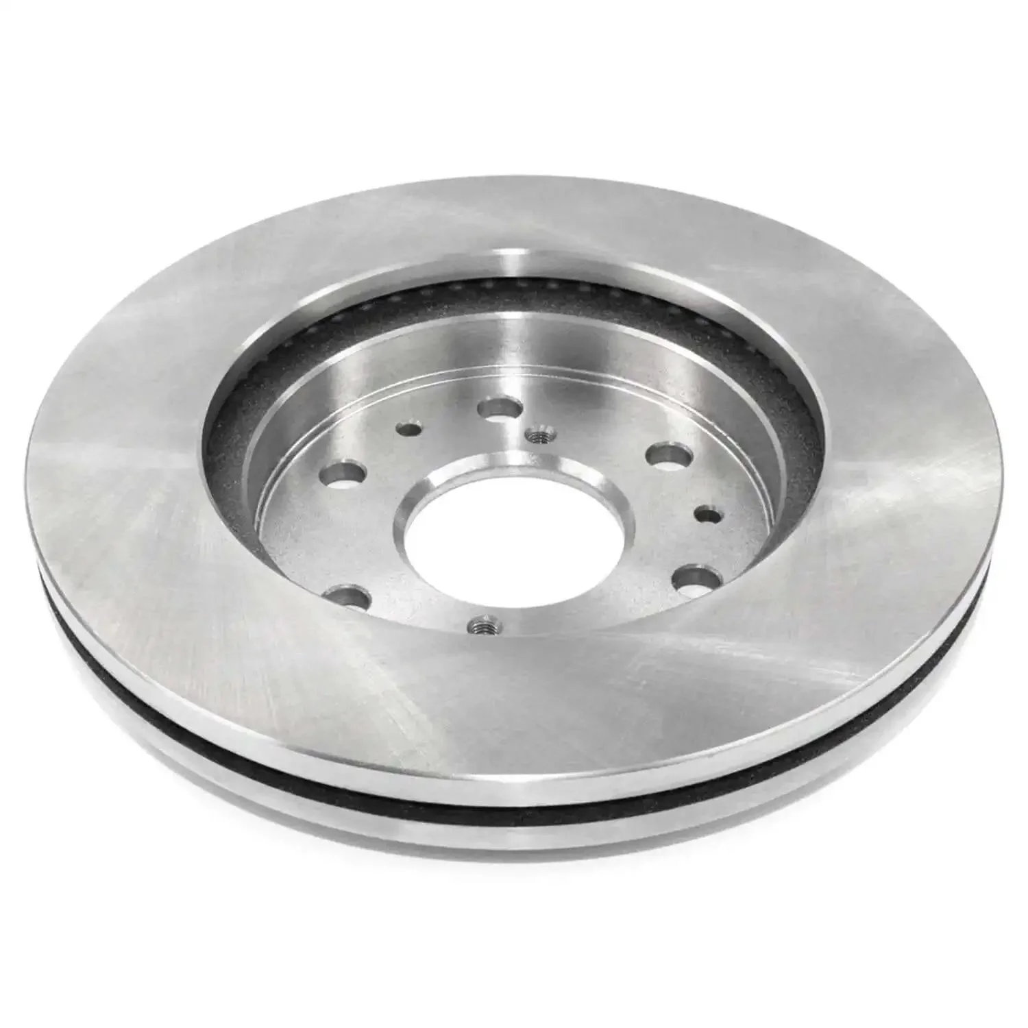 Front Vented Brake Rotor For Superior Cooling And Smooth Stopping, With Non Directional Swirl Finish, Hub Centric Chamfer, High Metallurgical Castings For Consistent Strength And Performance In Everyday Driving - Image 2
