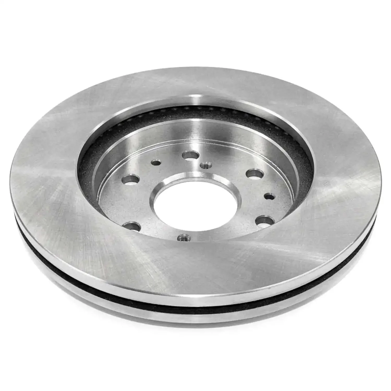 Front Vented Brake Rotor For Superior Cooling And Smooth Stopping, With Non Directional Swirl Finish, Hub Centric Chamfer, High Metallurgical Castings For Consistent Strength And Performance In Everyday Driving - Image 3