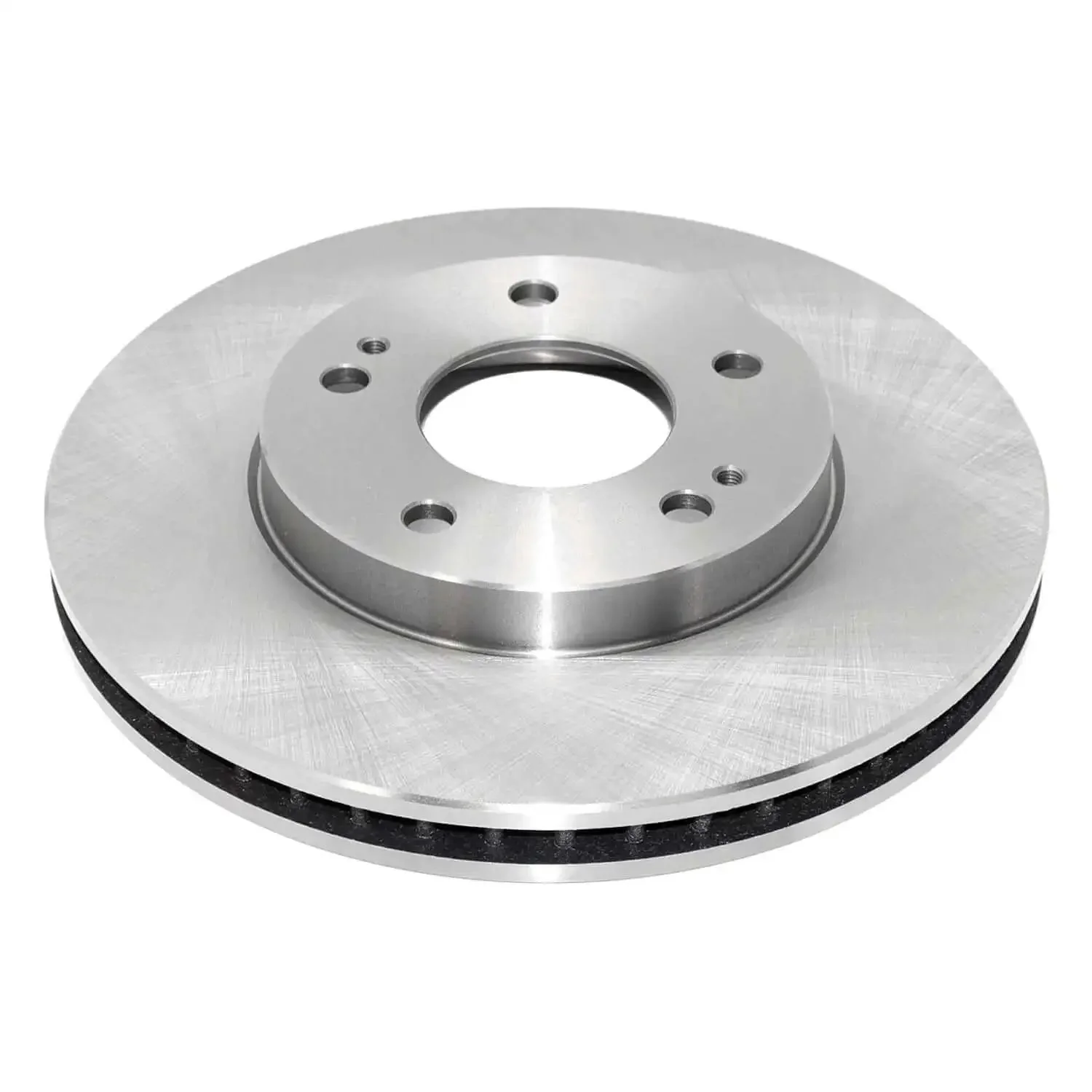 Front Vented Disc Brake Rotor With Forged Flange And Precise ABS Signaling Multi Lip Seals For Water And Debris Protection Beefy Bearing Design Induction Hardened Raceways For Grippy Braking And Smooth Vibration Free Braking