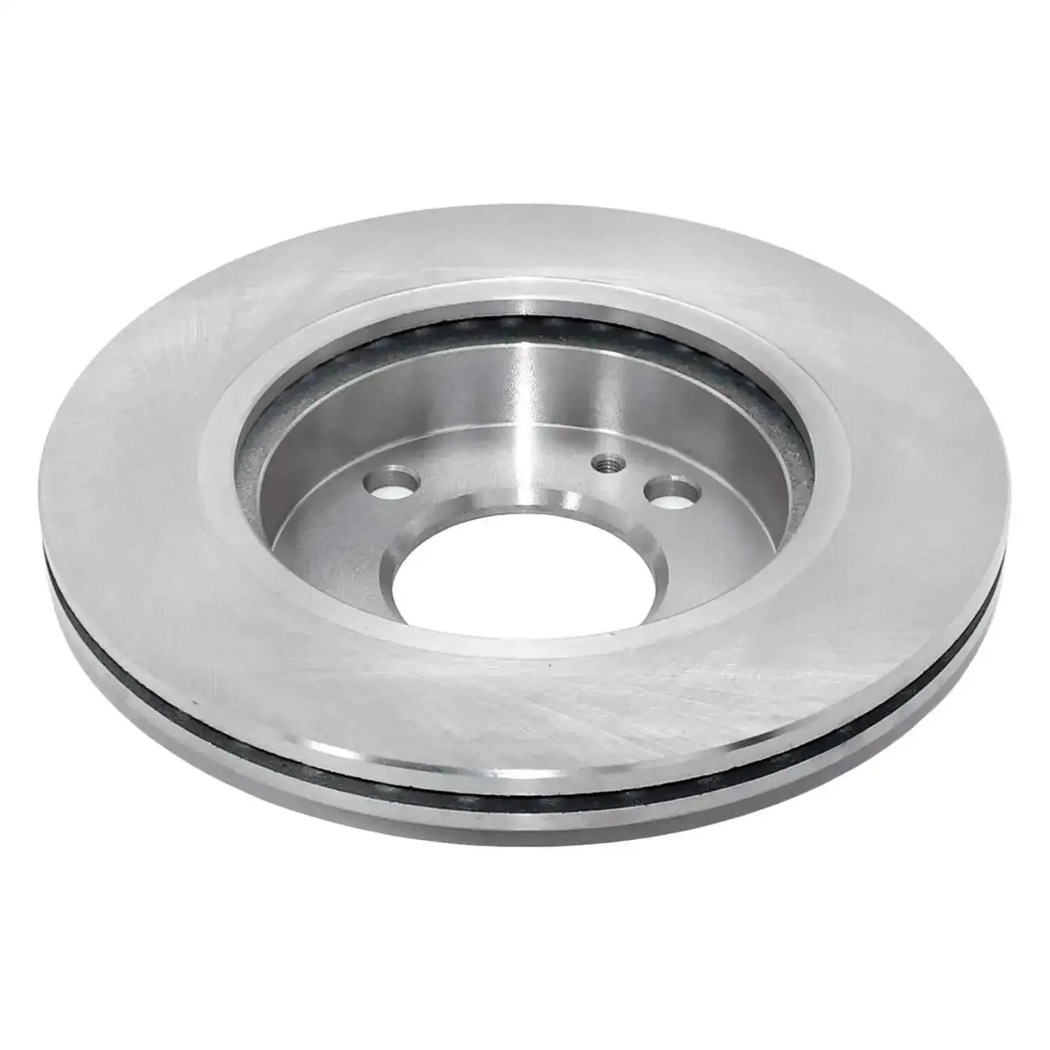 Front Vented Disc Brake Rotor With Hub Centric Fit And Non Directional Swirl Finish For Easy Install Without Machining Castings Engineered To High Metallurgical Standards For Consistent Strength Cooling Efficiency And Long Lasting Performance - Image 2