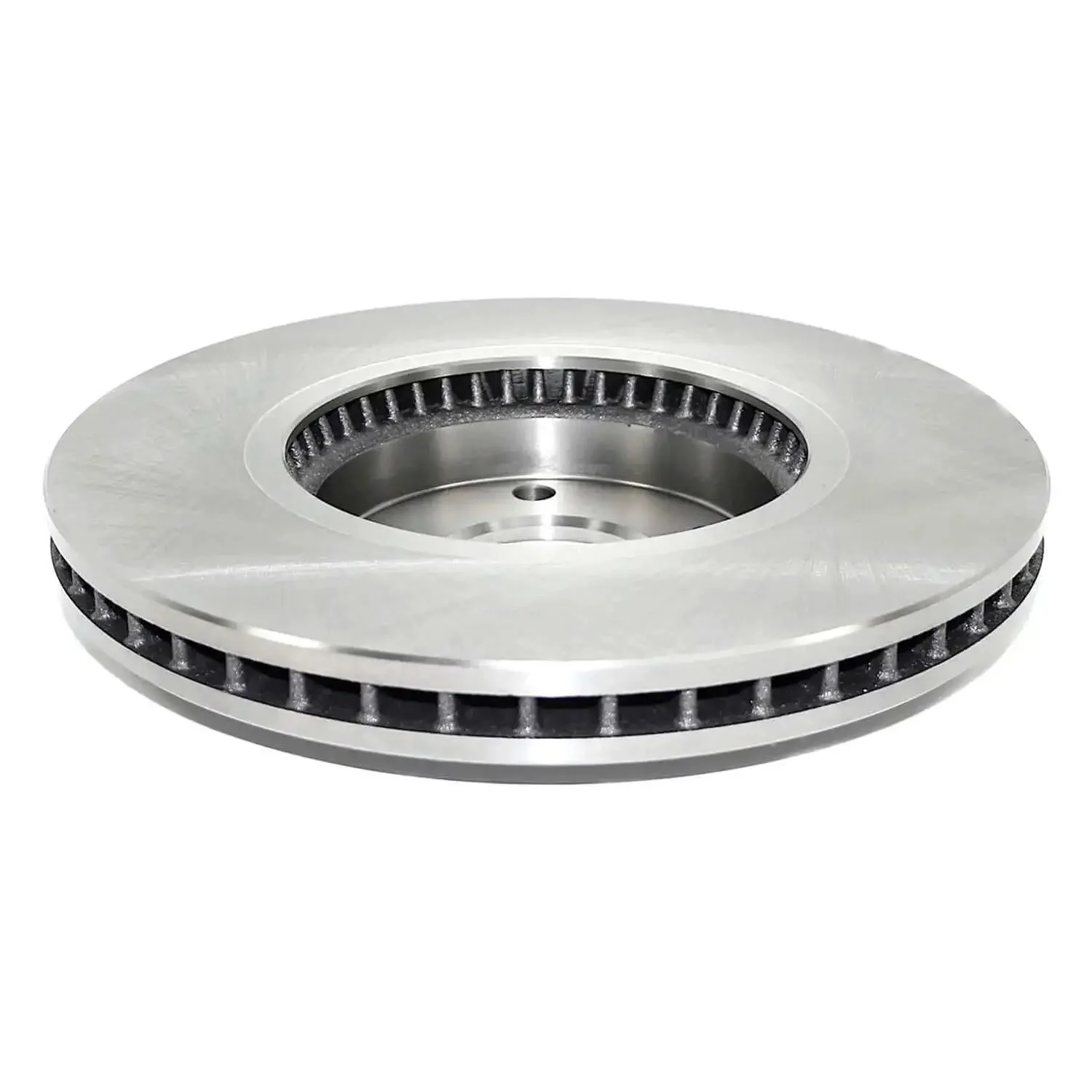 Front Vented Disc Brake Rotor With Non Directional Swirl Finish For No Machining Required And Easy Install Hub Centric Chamfer For Precise Fit High Metallurgical Castings For Consistent Strength And Performance Efficient Airflow To Dissipate Heat - Image 2