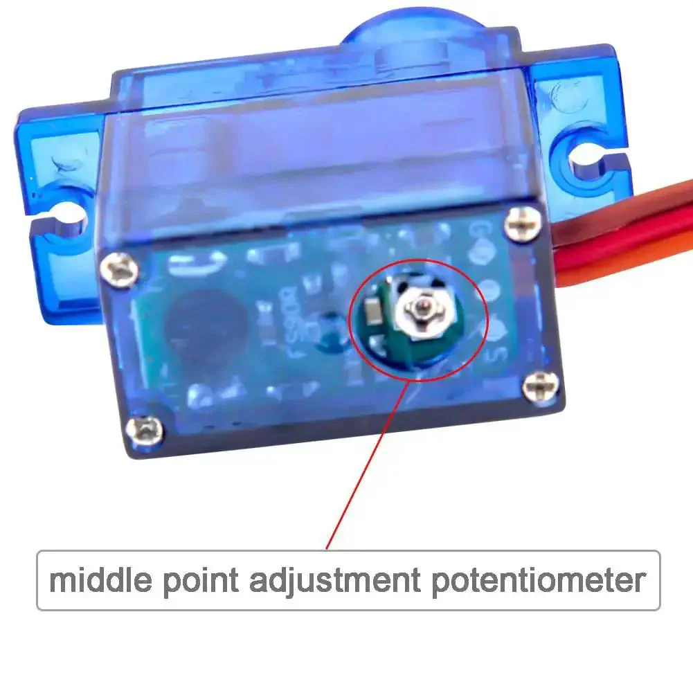 FS90R 360 Degree Continuous Rotation Micro RC Servo Motor 6V For Arduino Microbit Smart Car Robot Pack Of 2 With Easy Install Slick Durable Gear And Quiet Operation For Do It Yourself Projects - Image 4