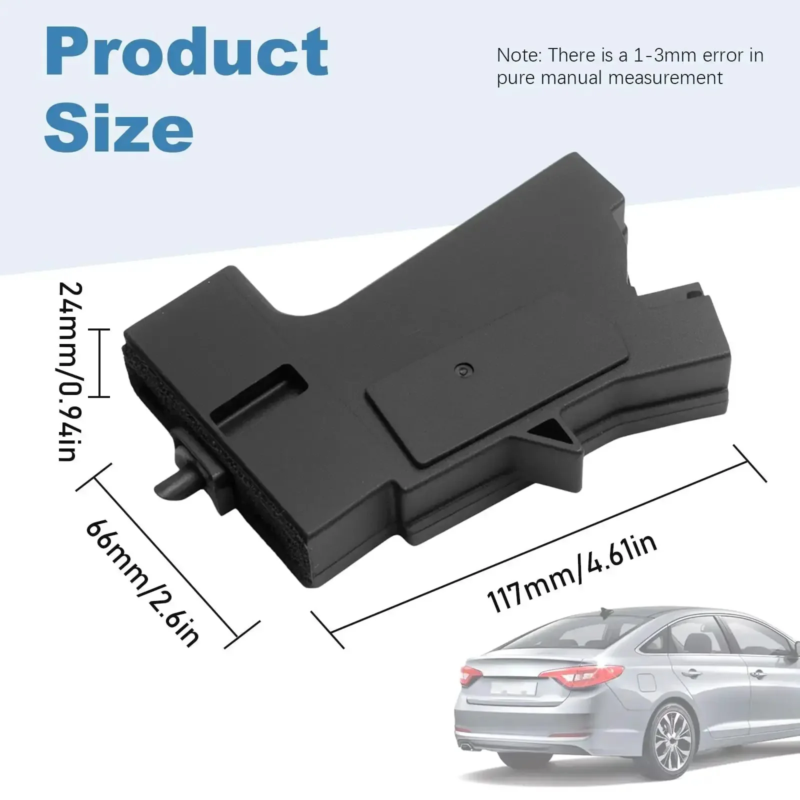 Fuel Door Lock Actuator Replacement For Kia Optima 2011-2020 And Hyundai Sonata Sedan 2015-2019 81590-2T000 815902T000 Fits Durable Plastic Easy Install Keeps Gas Door Secure During Fueling - Image 6