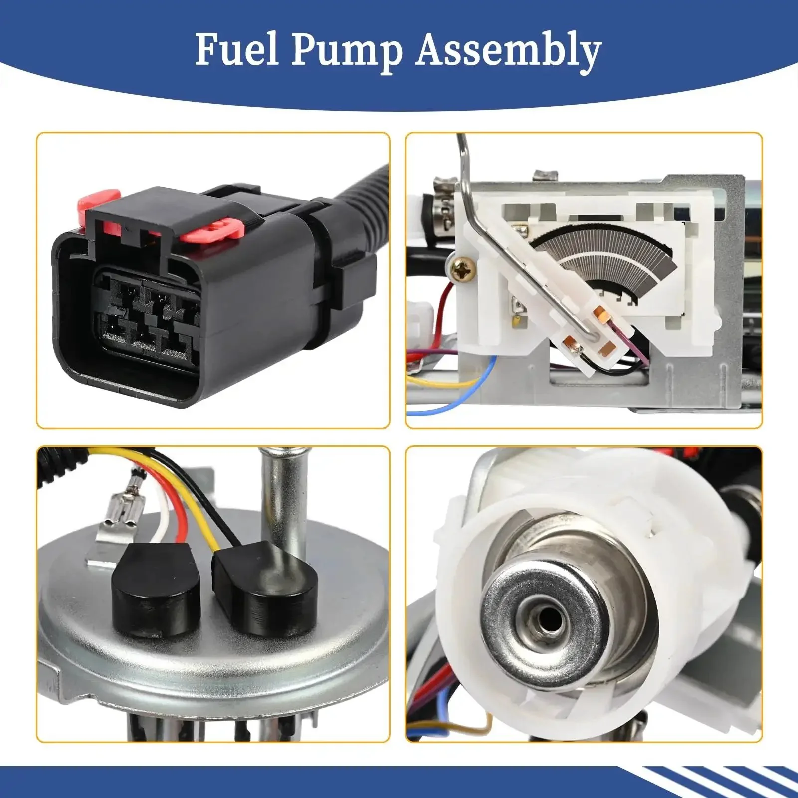 Fuel Pump Assembly For Jeep Cherokee XJ 1996 2.5L And 4.0L Engines Replacement 5003869AA 5003869 OE Grade Drop-In Fit For Easy Install And Reliable Fuel Delivery - Image 5
