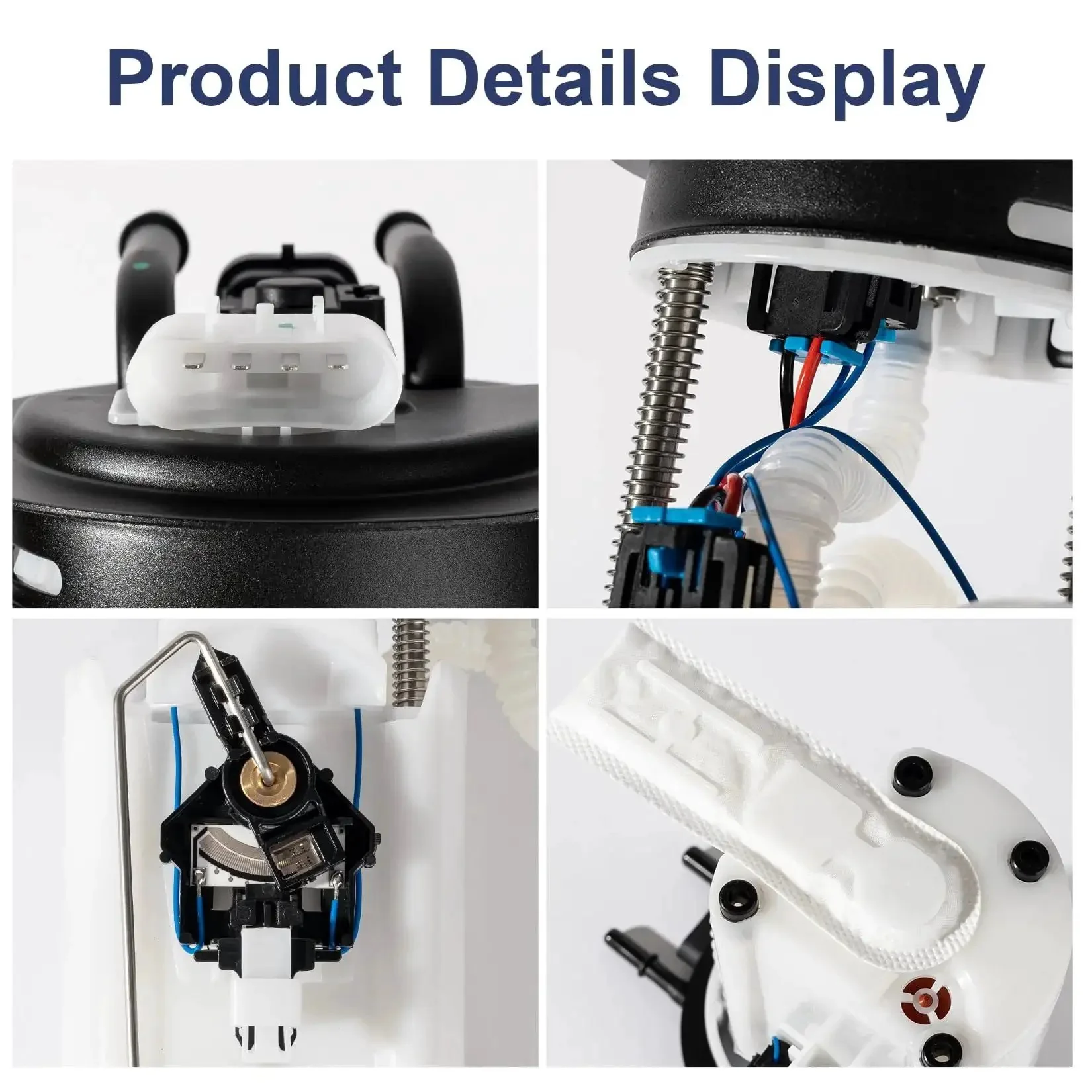 Fuel Pump Assembly With Sending Unit Pressure Sensor For 2002 2003 Cadillac Escalade ESV EXT Chevy Avalanche Suburban GMC Yukon XL 1500 V8 5.3L 6.0L Gas Replacement Kit - Image 5
