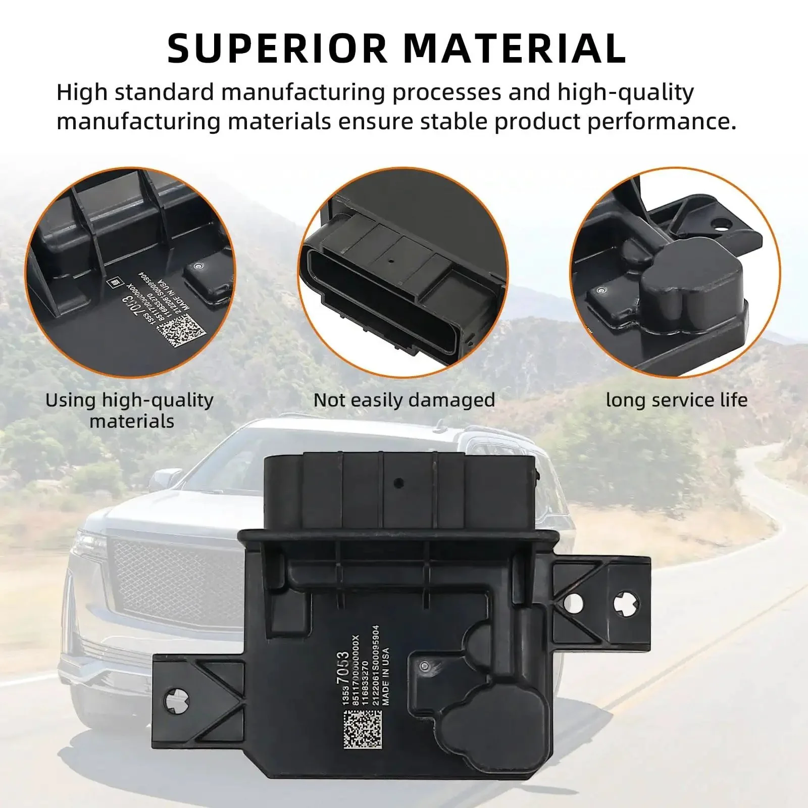 Fuel Pump Control Module For 2021-2023 Cadillac Escalade Escalade ESV Chevy Suburban Silverado 1500 Tahoe GMC Sierra 1500 Yukon XL Replaces 13544060 13554821 13537053 13544950 - Image 7
