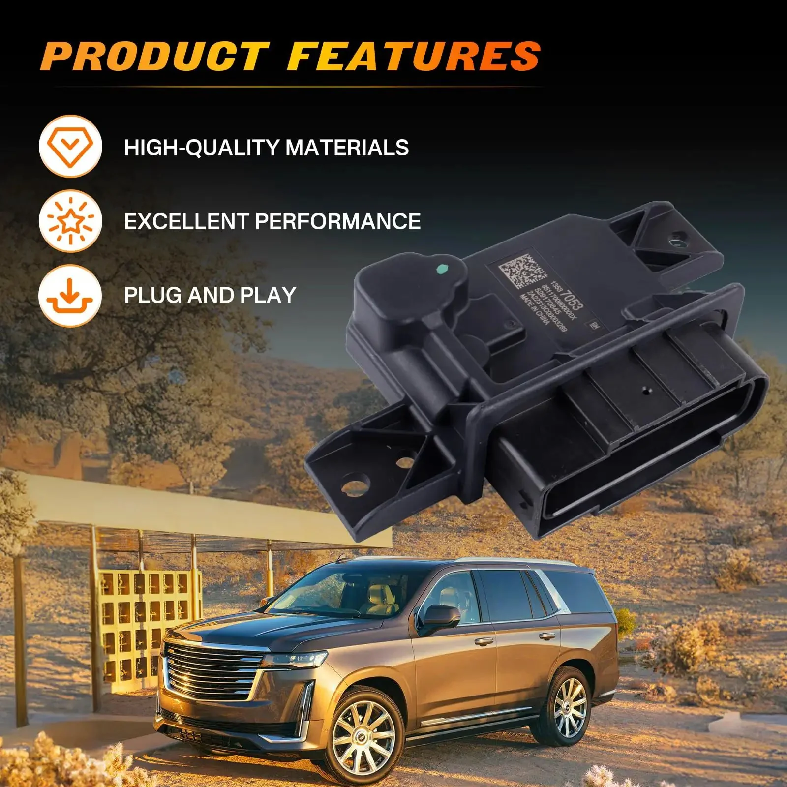 Fuel Pump Power Control Module Drop-In Replacement For GM Silverado 1500 5.3L 2019-2023 Suburban Sierra 2500HD 3500HD Cadillac Escalade XT4 ESV 2021-2023 Yukon XL Replaces 13540028 13544060 - Image 7