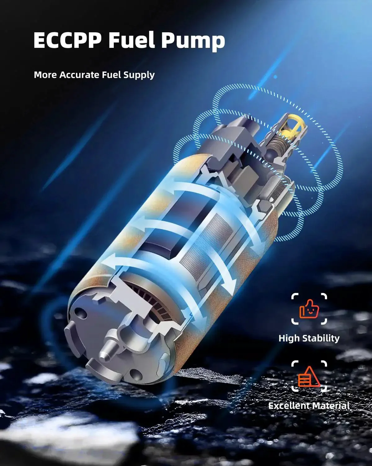 Fuel Pump Replacement E3521M Direct Fit Drop In For Buick Rendezvous And Pontiac Aztek 3.4L V6 2001 To 2004 Easy Install No Modification Needed OE Grade Construction For Reliable Fuel Delivery And Smooth Startup - Image 5