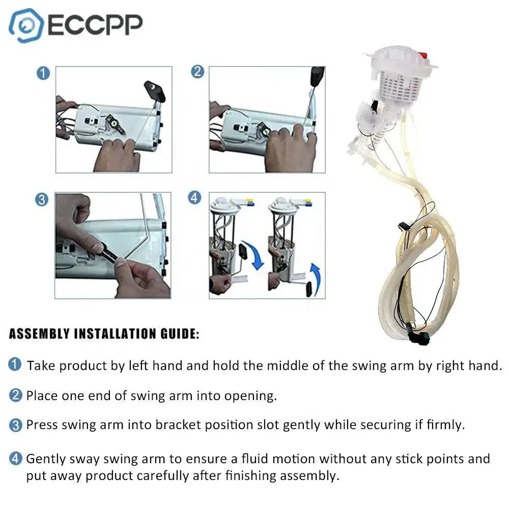 Fuel Pump Replacement E7264A For Chrysler 300 And Dodge Challenger 2005 To 2014 V6 And Hemi Engines 3.5L 3.6L 5.7L 6.1L 6.4L OEM Grade Fit Easy Plug And Play Install With Smooth Fuel Delivery And Reliable Performance - Image 3