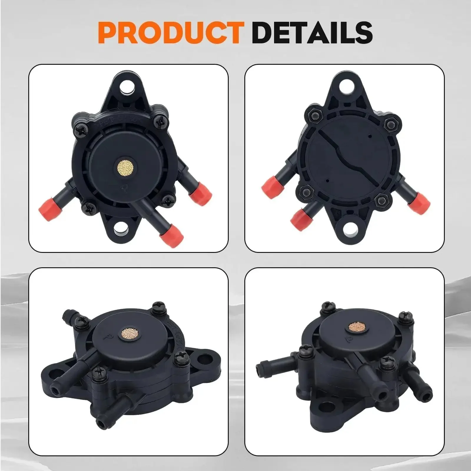 Fuel Pump Replacement For Z225 Z235 Z245 Z255 Z335E Z335M Z345M Z345R Z355R Z375R Z425 Z435 Z445 Z465 Lawn Mower LG808656 Direct Fit Easy Install Durable Performance - Image 2