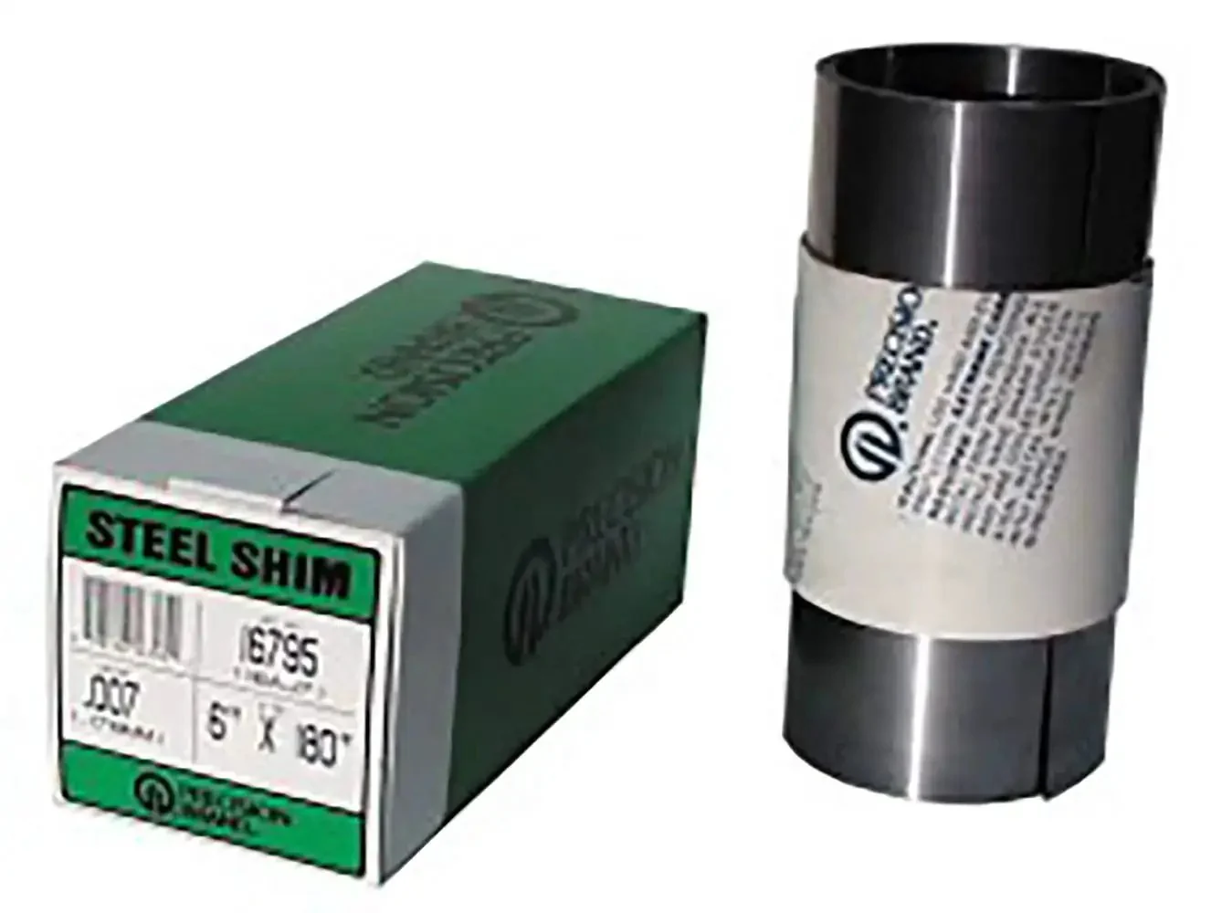Full Hard Cold Rolled Steel Shim Stock Roll 0.008 Inch Thick, 6 By 10 Inch, 16A8 Low Carbon Steel, 90 To 100 RB Hardness, Versatile Flat Shim Stock For Precise Gaps, Durable, Reliable Shim Material For Machinery And Craft