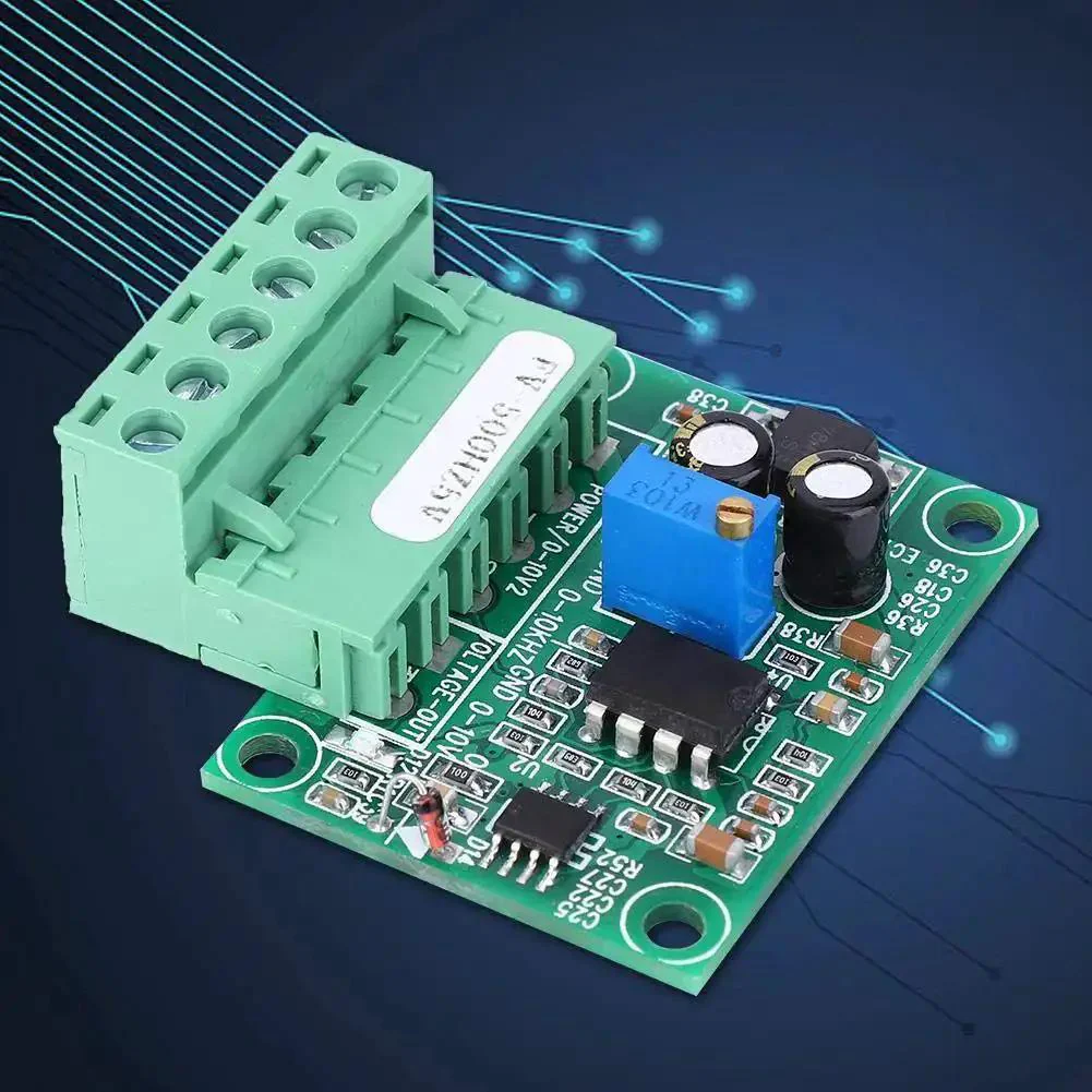 FV-500Hz5V Frequency To Voltage Converter Module 0-500Hz To 0-5V Analog Output Plug-And-Play For PLC And Motion Control Interfaces Digital To Analog Inverter Module 5V 12V 24V Input Ready - Image 9