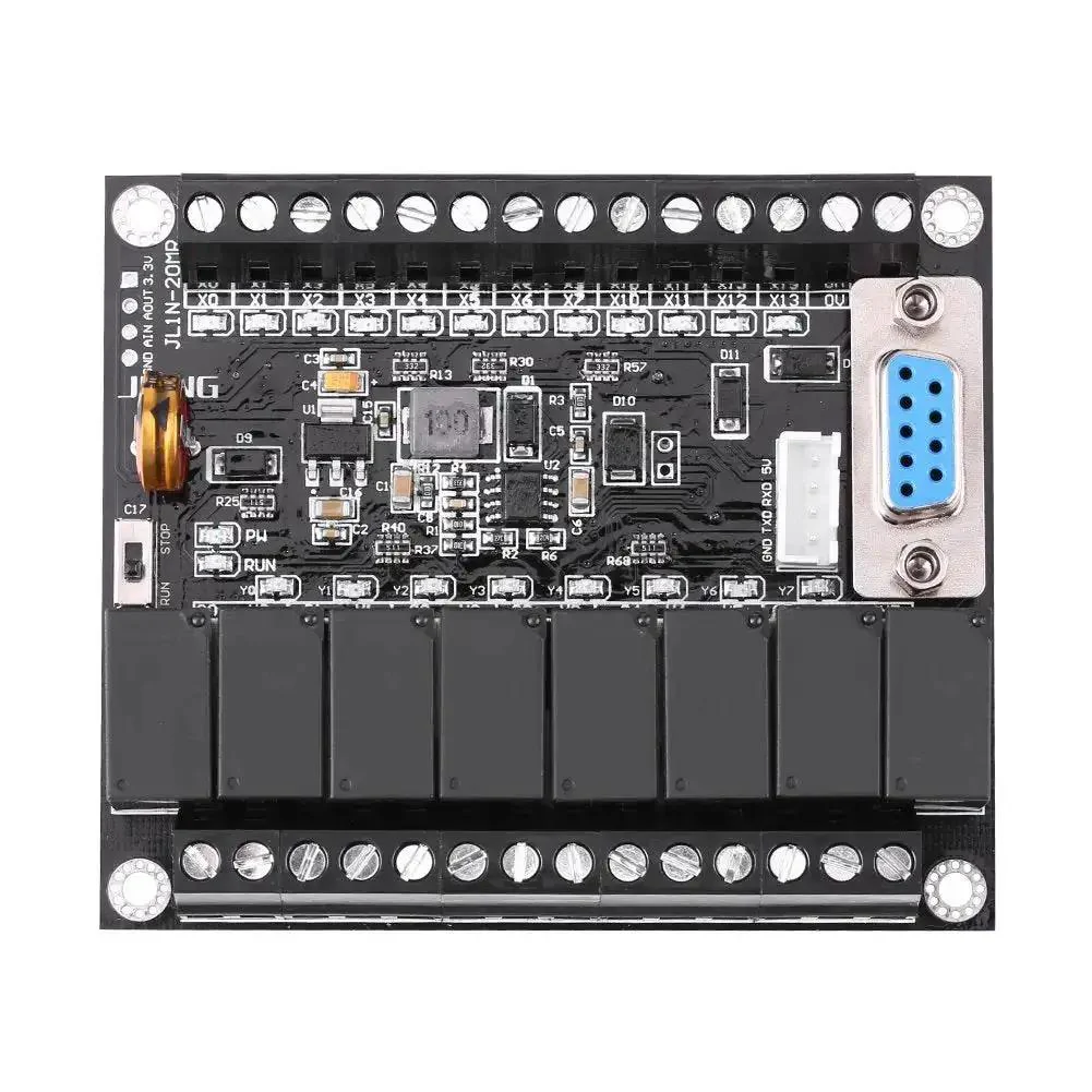 FX1N-20MR DC Panel PLC Controller With Industrial Control Board And Relay Output Module, Plug And Play With Online Download And Monitoring, No Fuss Setup, 32 Bit MCU, Anti Interference, Stable Performance For Tough Industrial Automation - Image 8
