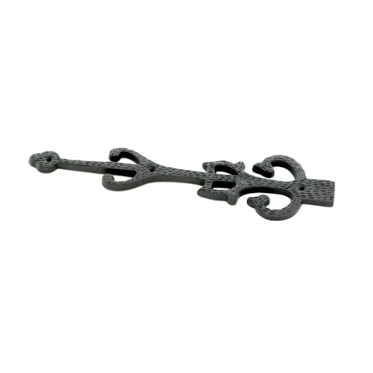Garage Door Decorative Hardware Set 11 Inch Slick Black Wrought Iron Dummy Strap Hinges With Mounting Hardware Rust Resistant Pack Of 10 For Classic Garage Vibe - Image 6