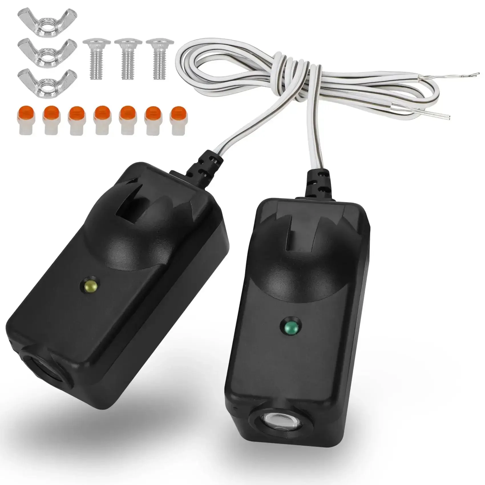 Garage Door Safety Sensor Replacement Kit 41A5034 For Openers Manufactured After 1997 Replaces 820CB Fast Fit No Fuss Easy Install Beams Reliable Safety Sensor Eyes For Home Use