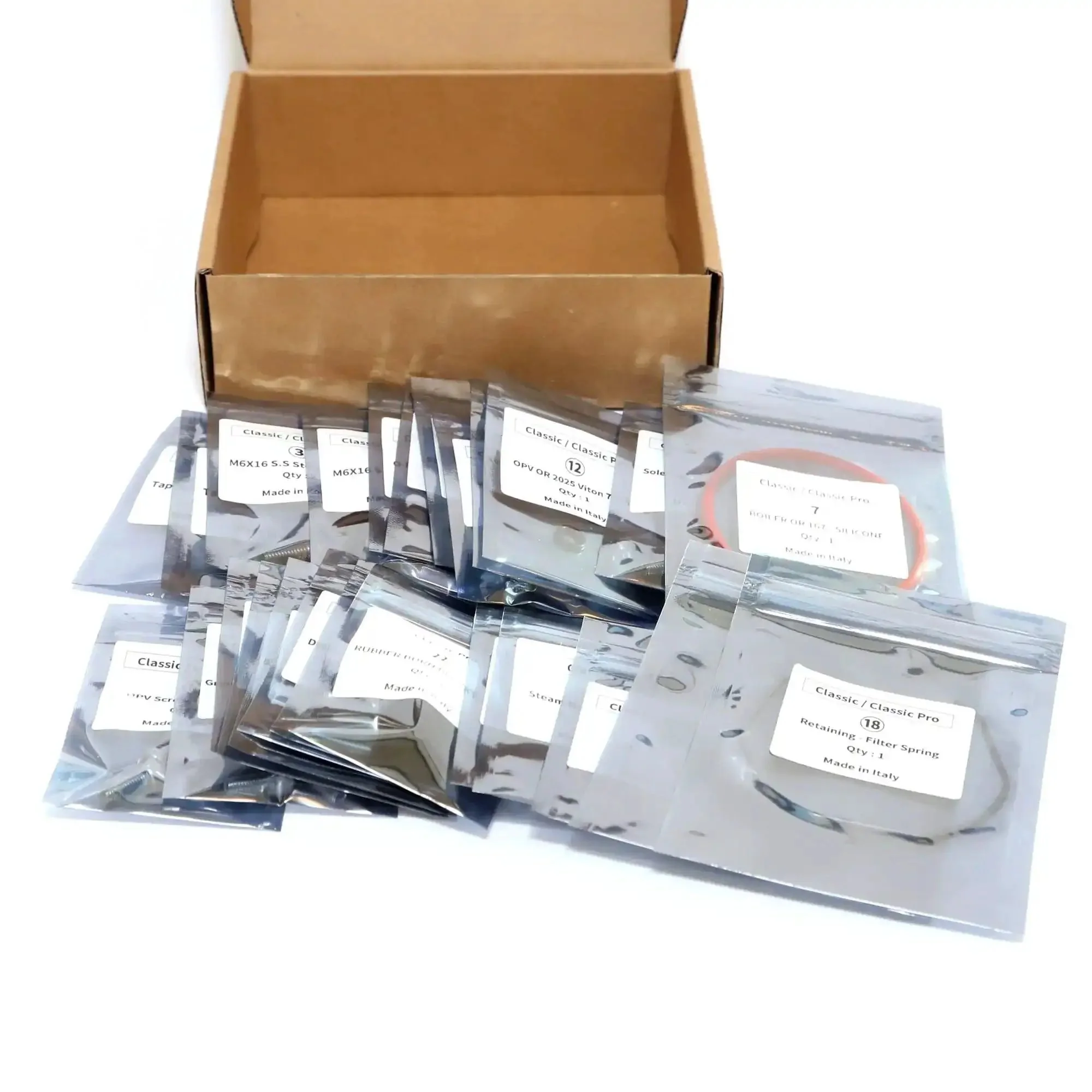 Gasket And O Ring Repair Kit For Classic And Classic Pro Espresso Machine With Viton Silicone Seals PTFE O Rings And Stainless Screws Replacement Set For Pro Grade Durable Maintenance - Image 4
