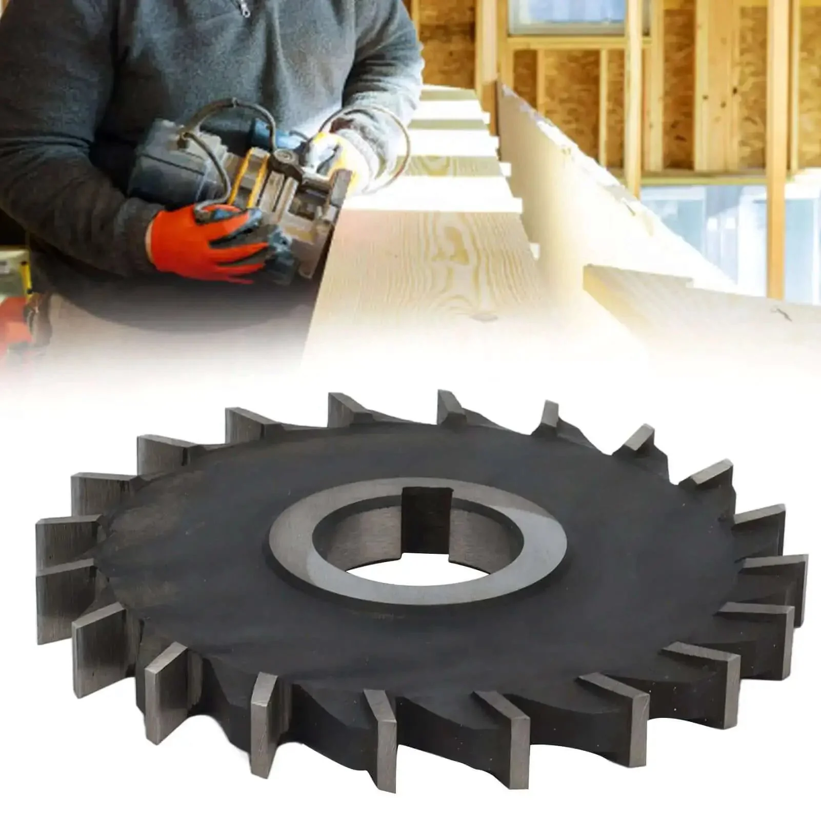Gear Cutter Disc Set With HSS Milling Cutter For Involute Gear Cutting In Metalworking And Machining, 32mm Inner Bore, 125x12mm Size, Heavy Duty High Hardness Heat Treated For Smooth, Precise Gear Cutting - Image 2