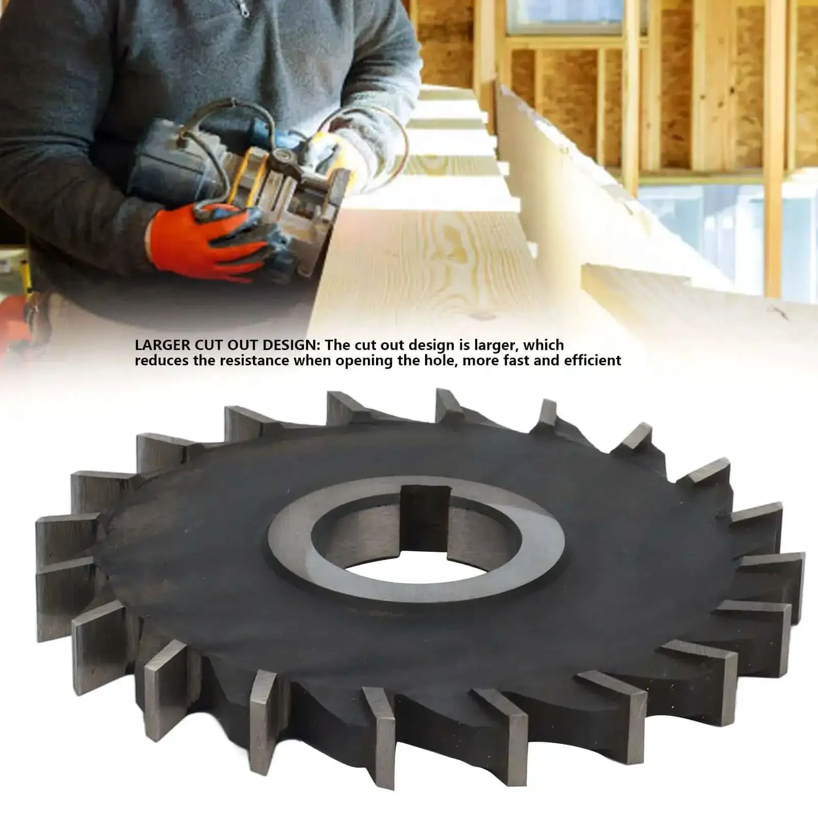 Gear Cutter Disc Set With HSS Milling Cutters, 32mm Bore, 125x12mm Precision Pro Grade Involute Gear Cutter For Metalworking And Machining Applications, High Hardness Heat Treated For Durable, Smooth Cutting - Image 2