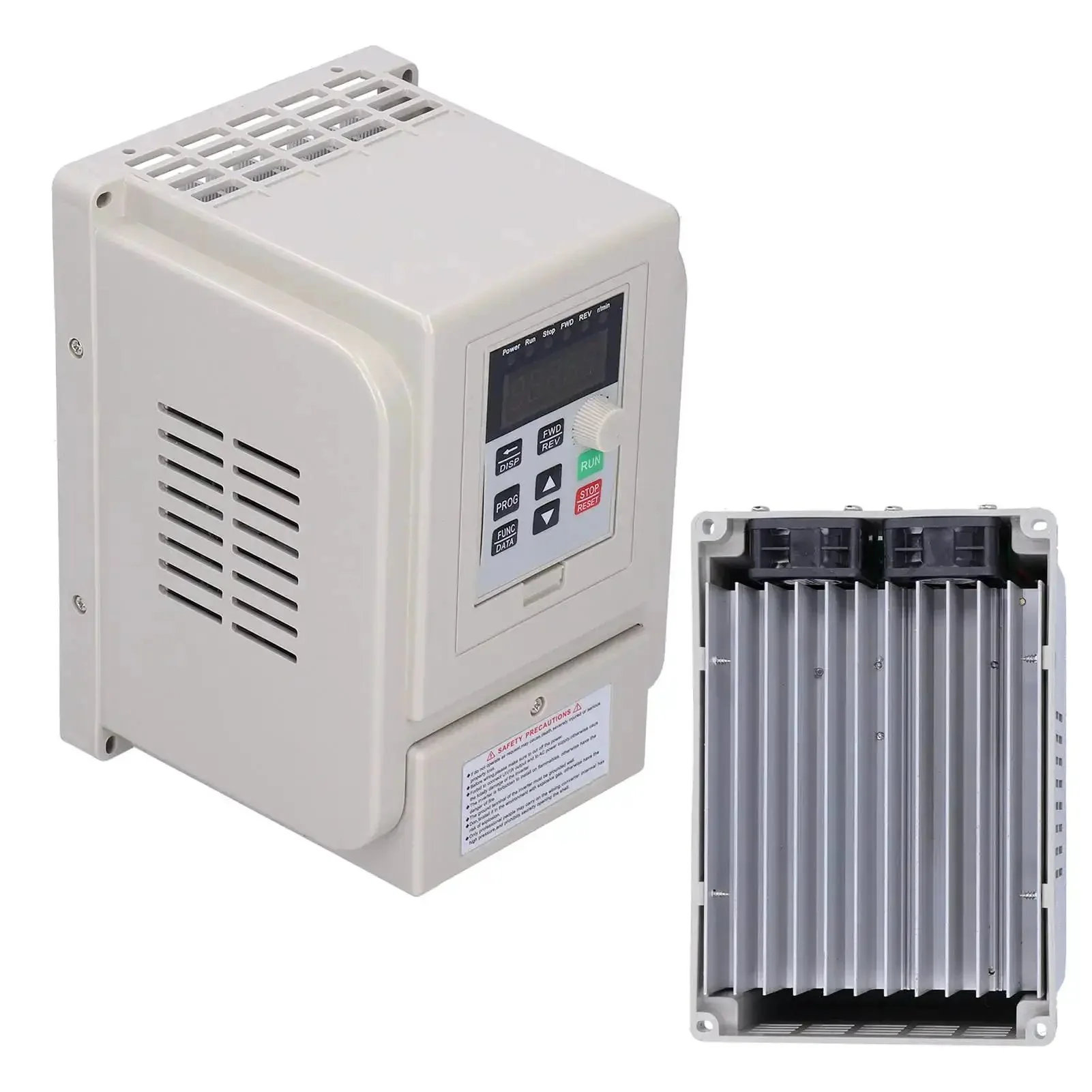 Gear Up Your Motor With AT5-2200X 2.2KW VFD Variable Frequency Drive Inverter For 110V To 220V Motors, Single Phase Input To 3 Phase Output Digital Display Speed Controller High Torque Wide RPM Range Easy Parameter Settings - Image 6