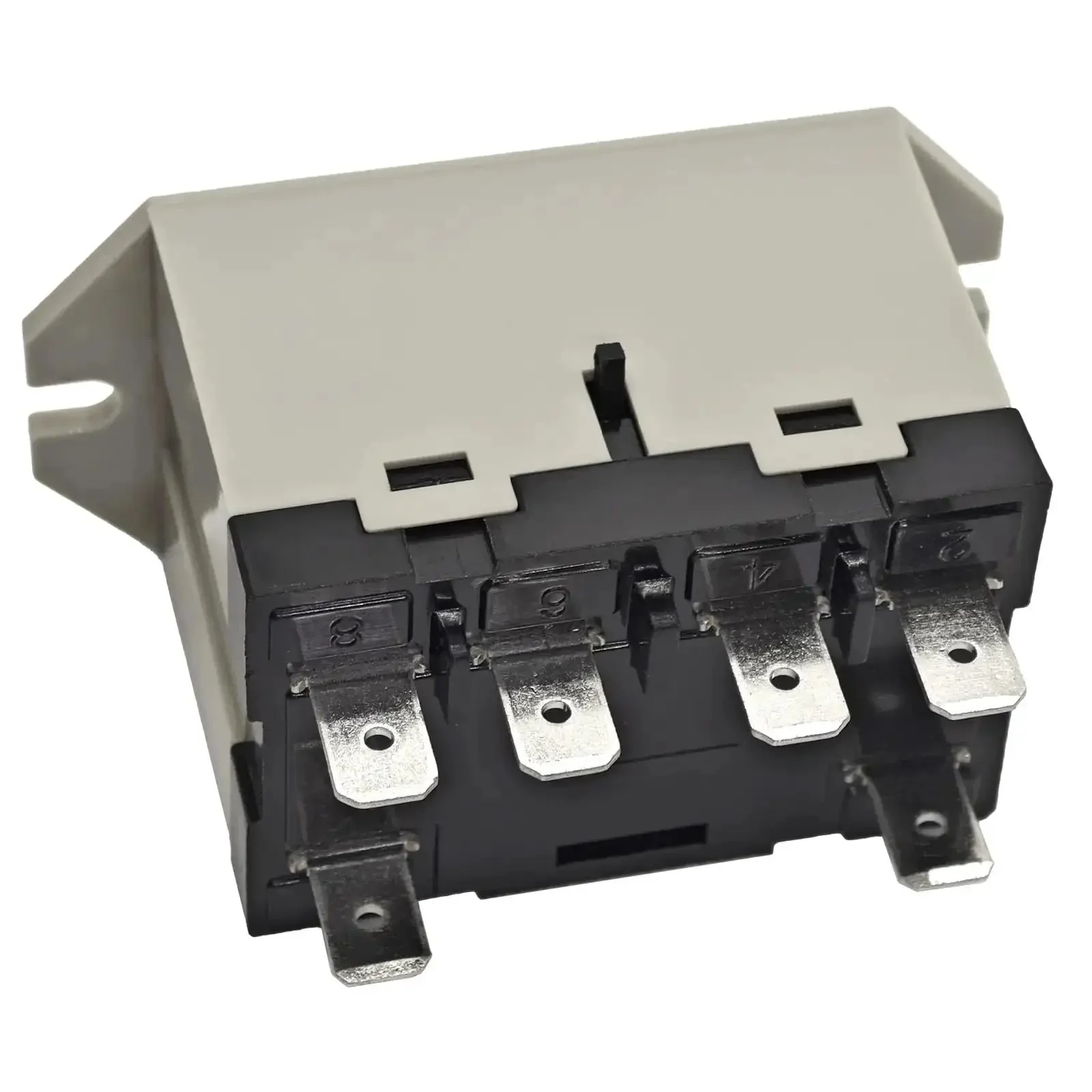 General Purpose DPST NO Relay With Test Button And Quick Connect Terminals For Easy Wiring Flame Resistant And AC200 to 240 Volt Coil Reliable Industrial Control Relay For Fast Smooth Signal Switching - Image 6