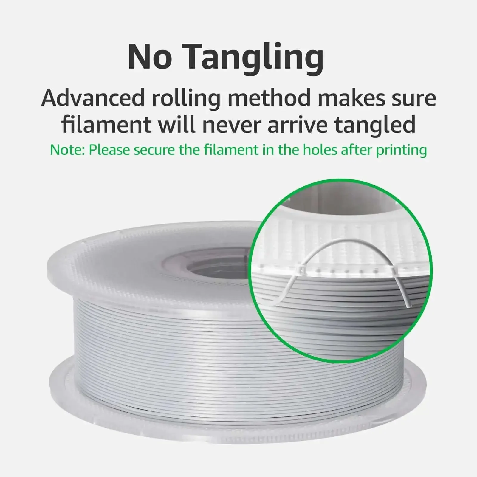 Genuine 1.75mm PLA Filament With RFID For Easy No Mess No Fuss Printing On A Reusable 1kg Black Spool Diameter Accuracy 0.03mm Tangle Free AMS Compatible Ideal For Smooth Reliable Prints - Image 4